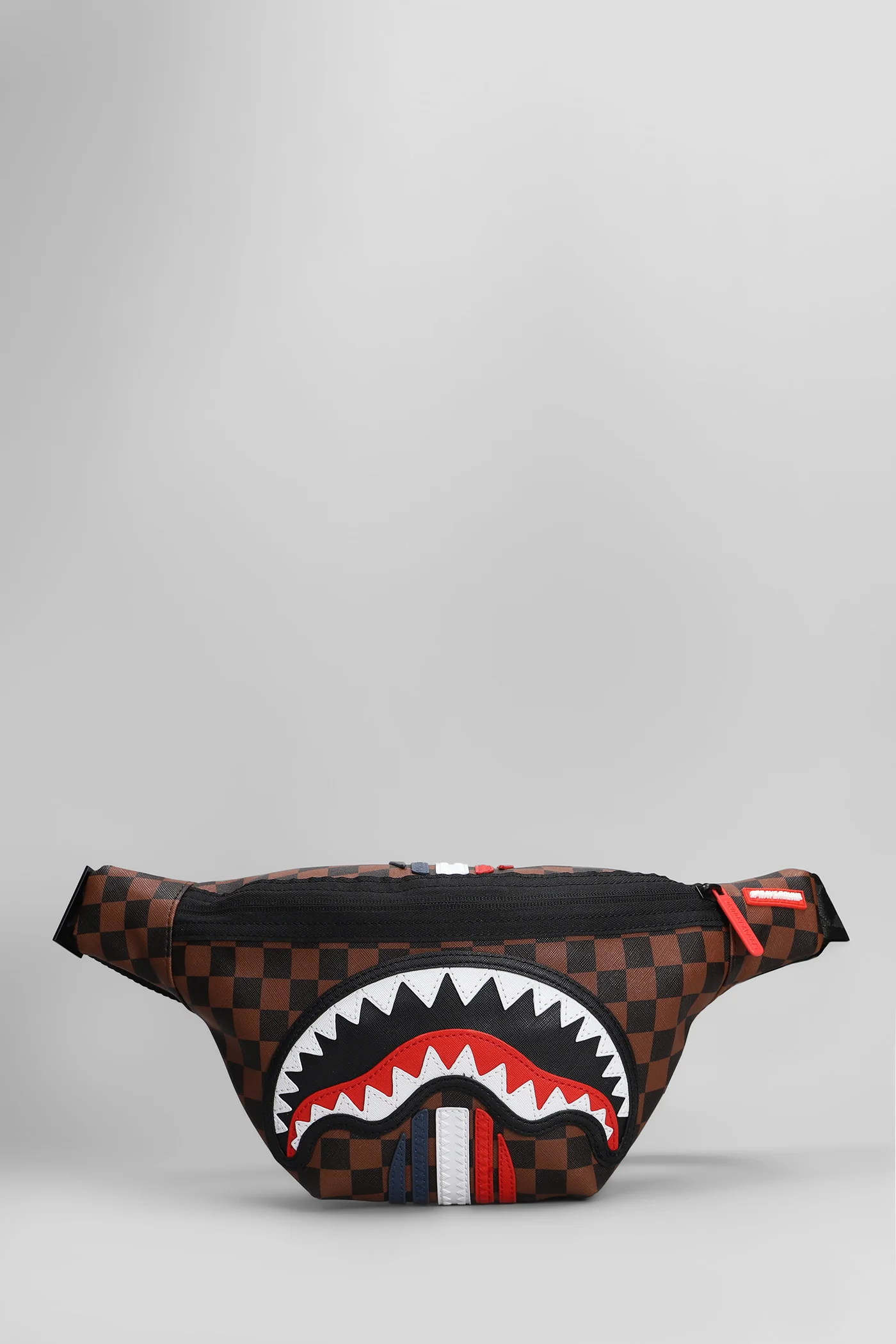 Waist Bag in brown PVC