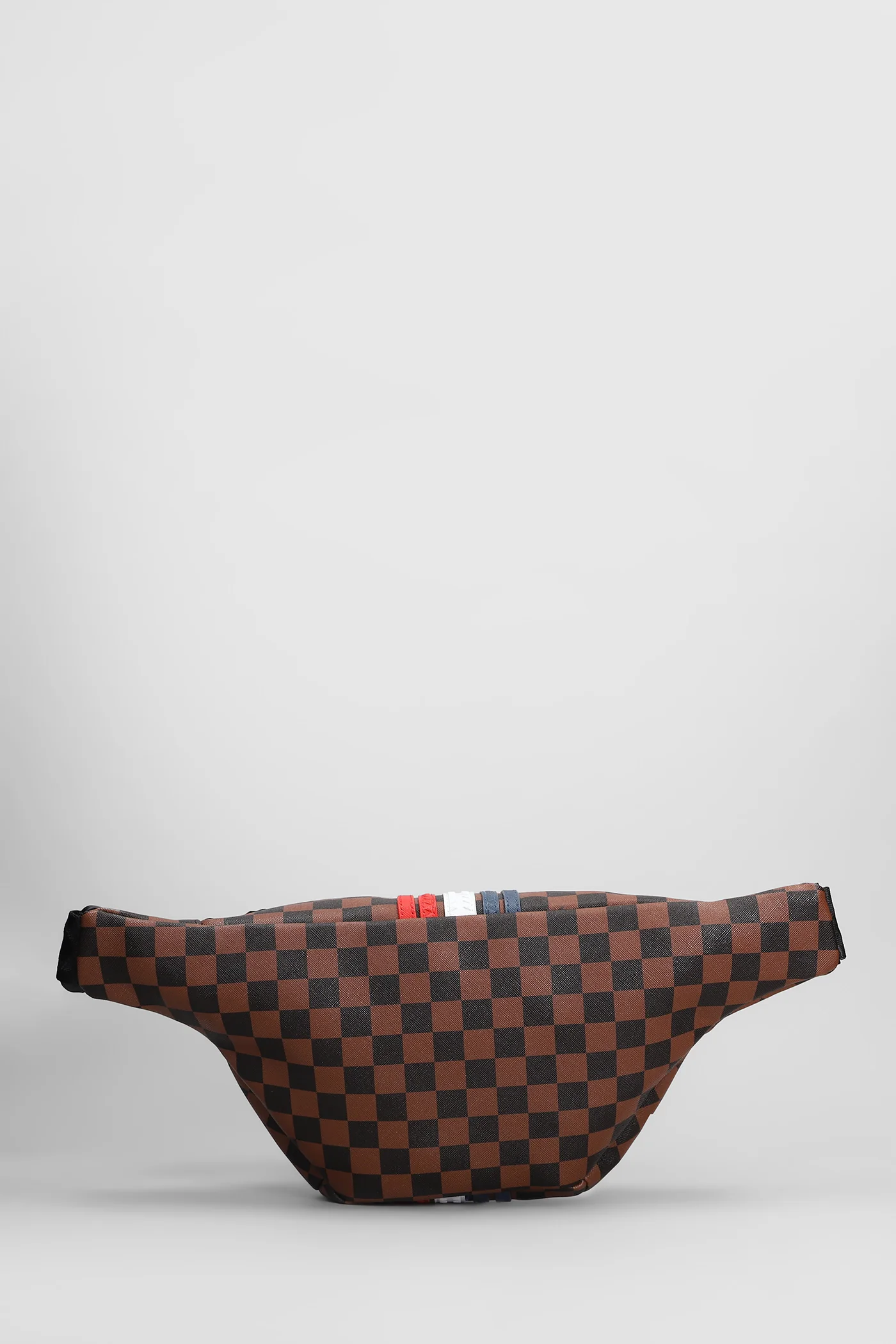 Waist Bag in brown PVC - Image 3