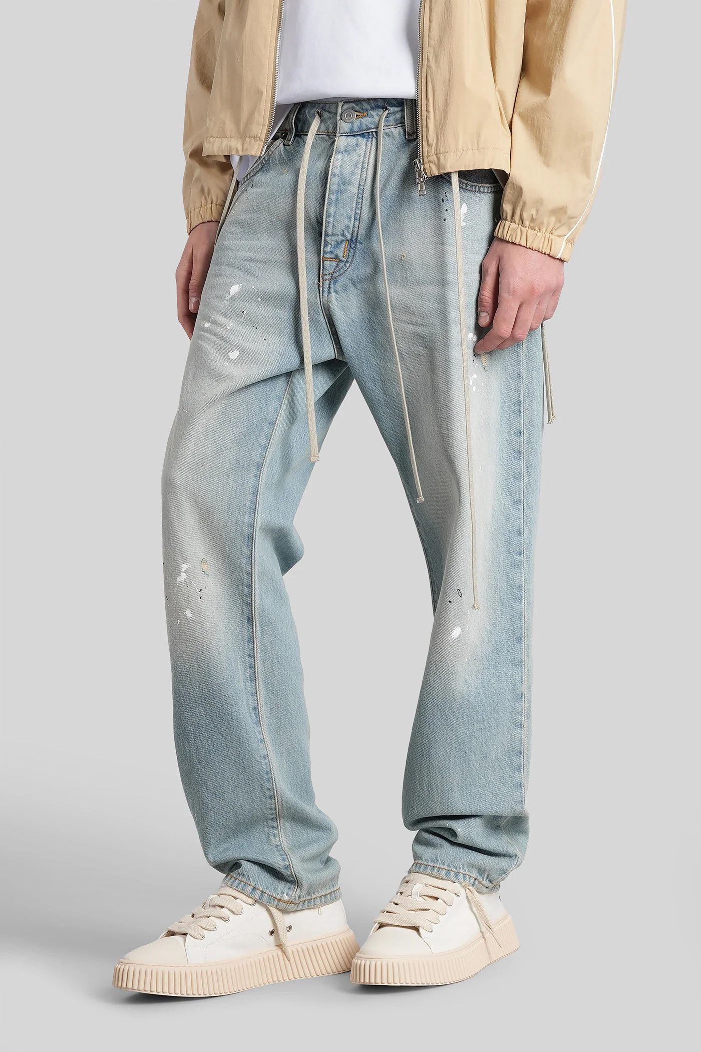 01 denim Jeans in cyan denim - Image 4