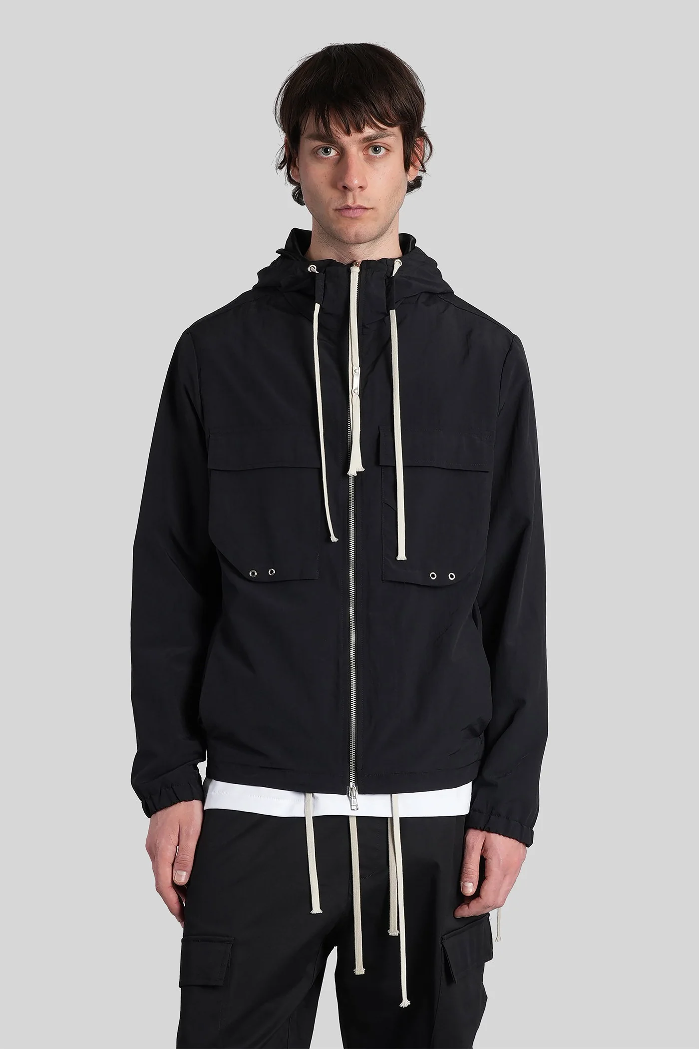 Ataka Casual jacket in black nylon