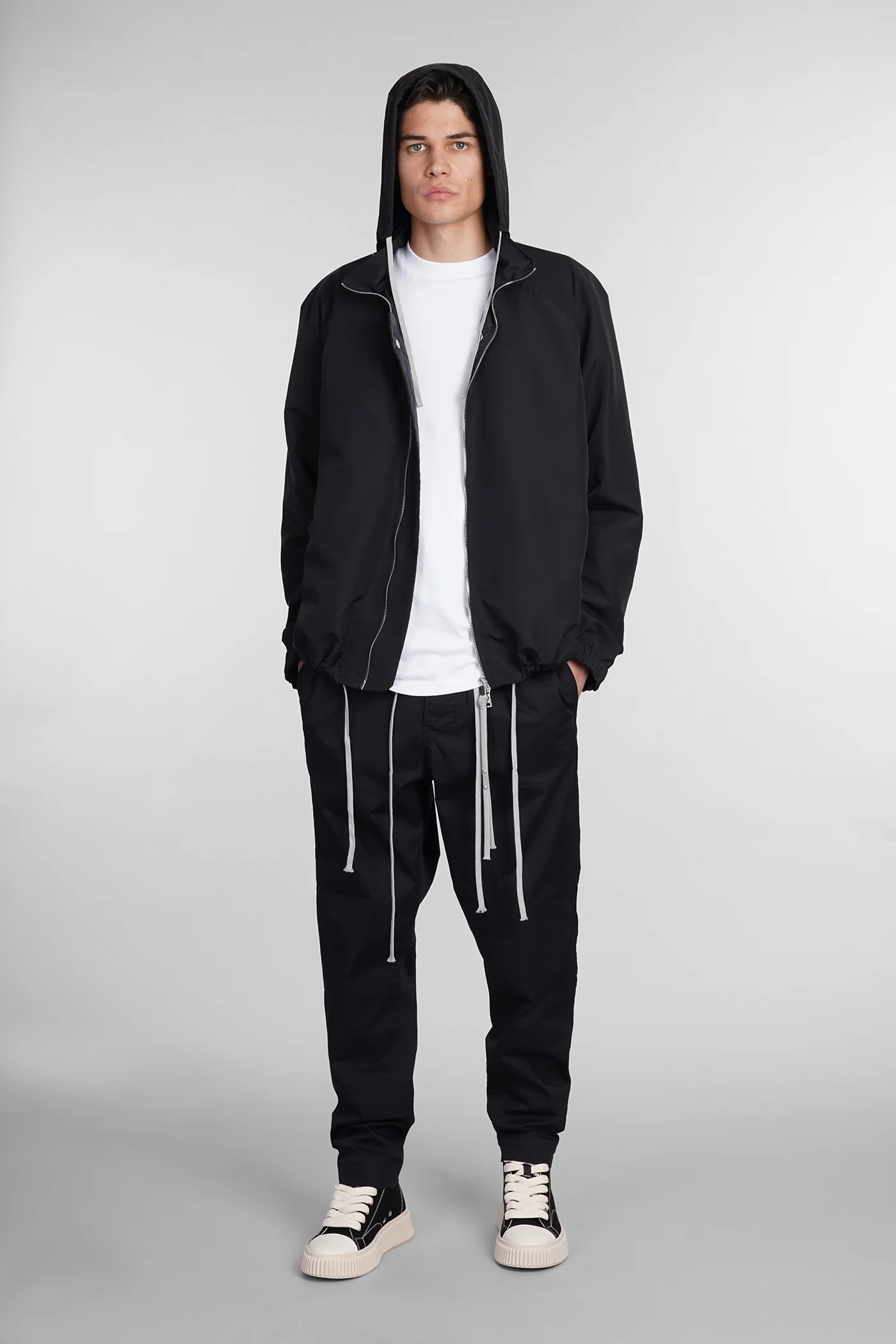 Buffalo Pants in black cotton - Image 2