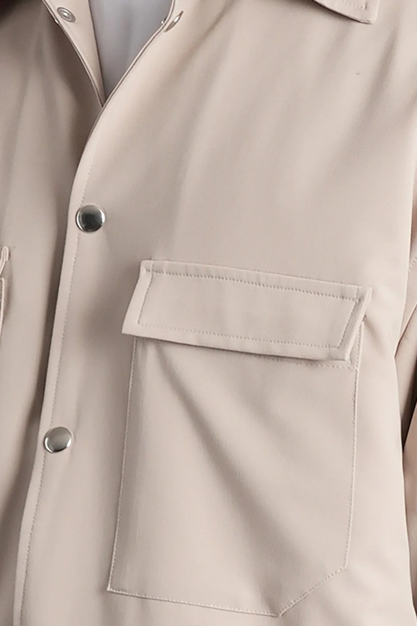 Half apache Shirt in beige polyester - Image 5