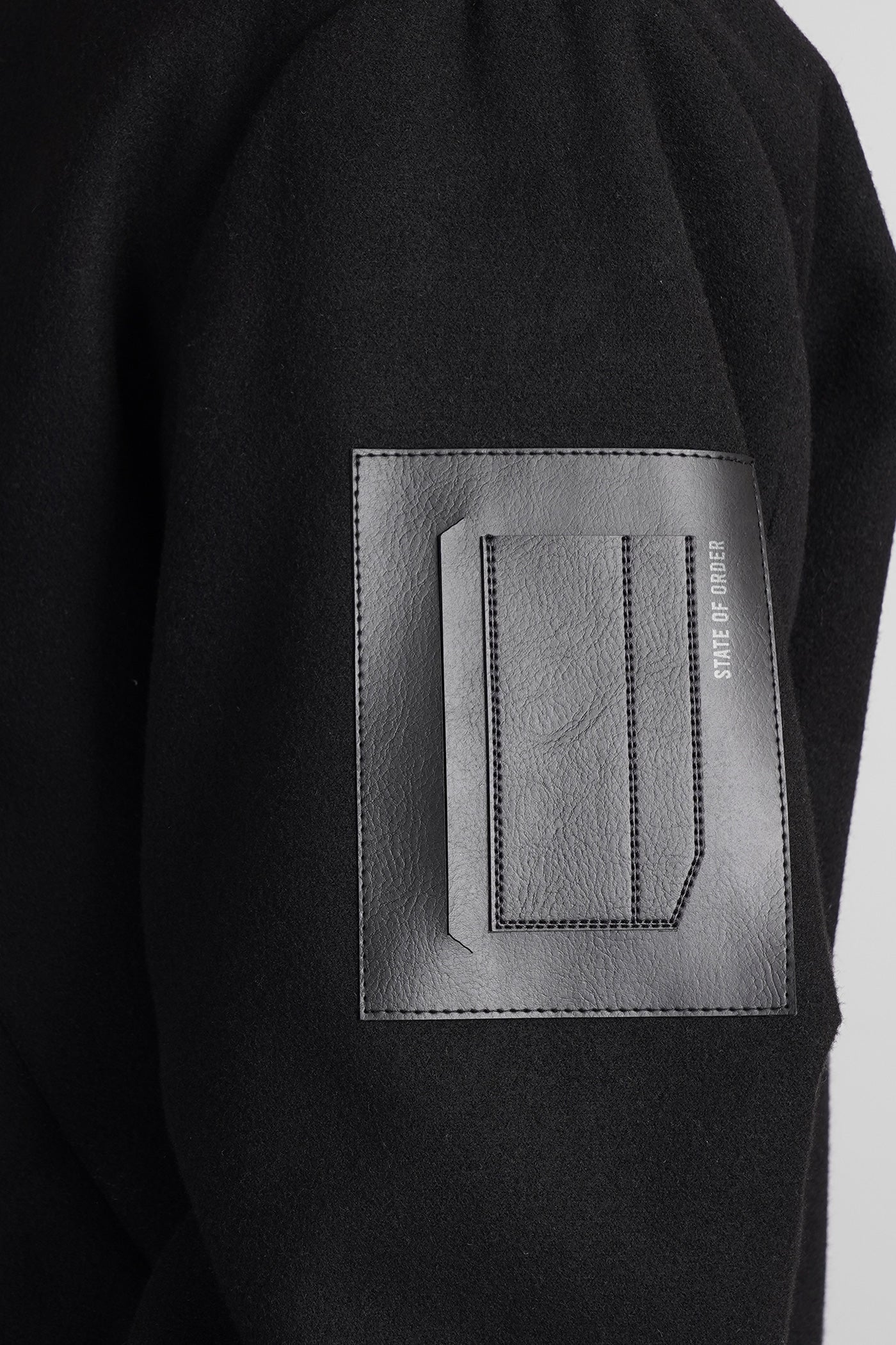 Ma 5 Bomber Jacket in black polyester - Image 5