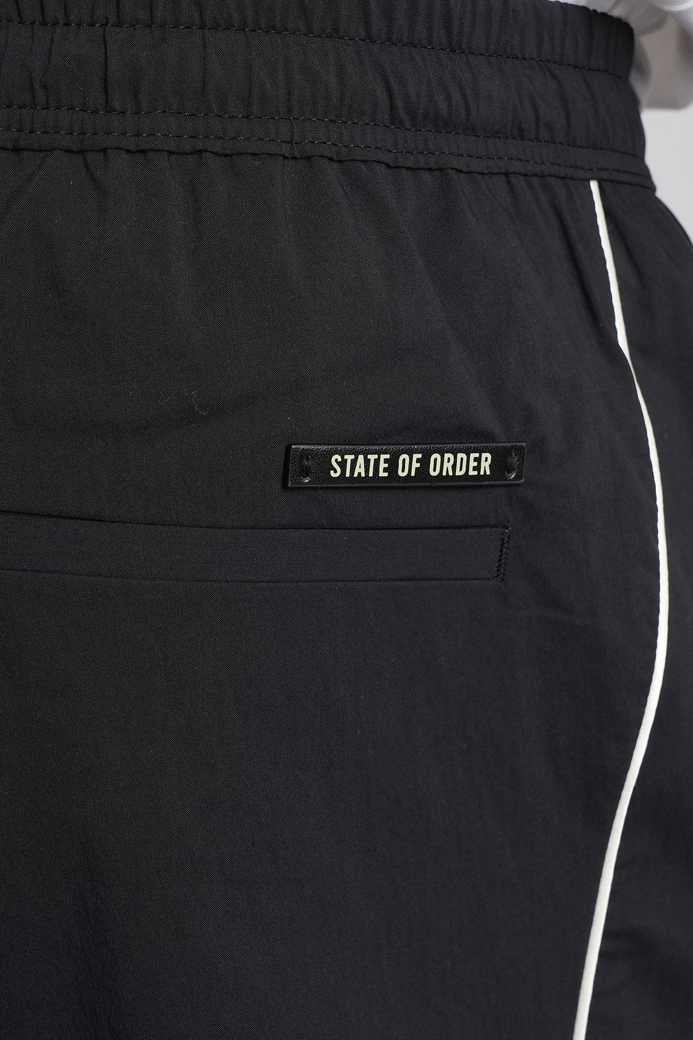 Para wave Pants in black cotton - Image 5