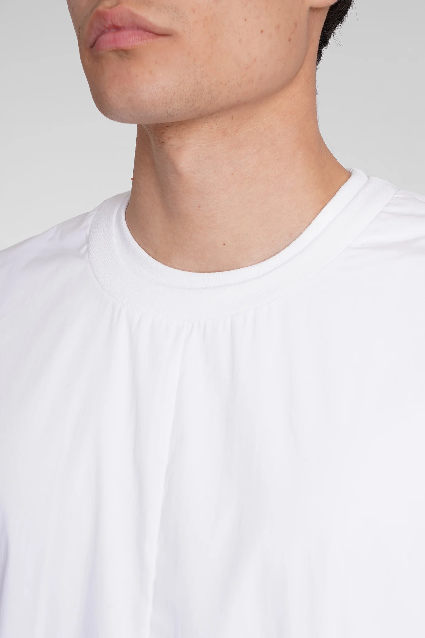 Sioux tank Top in white cotton - Image 5
