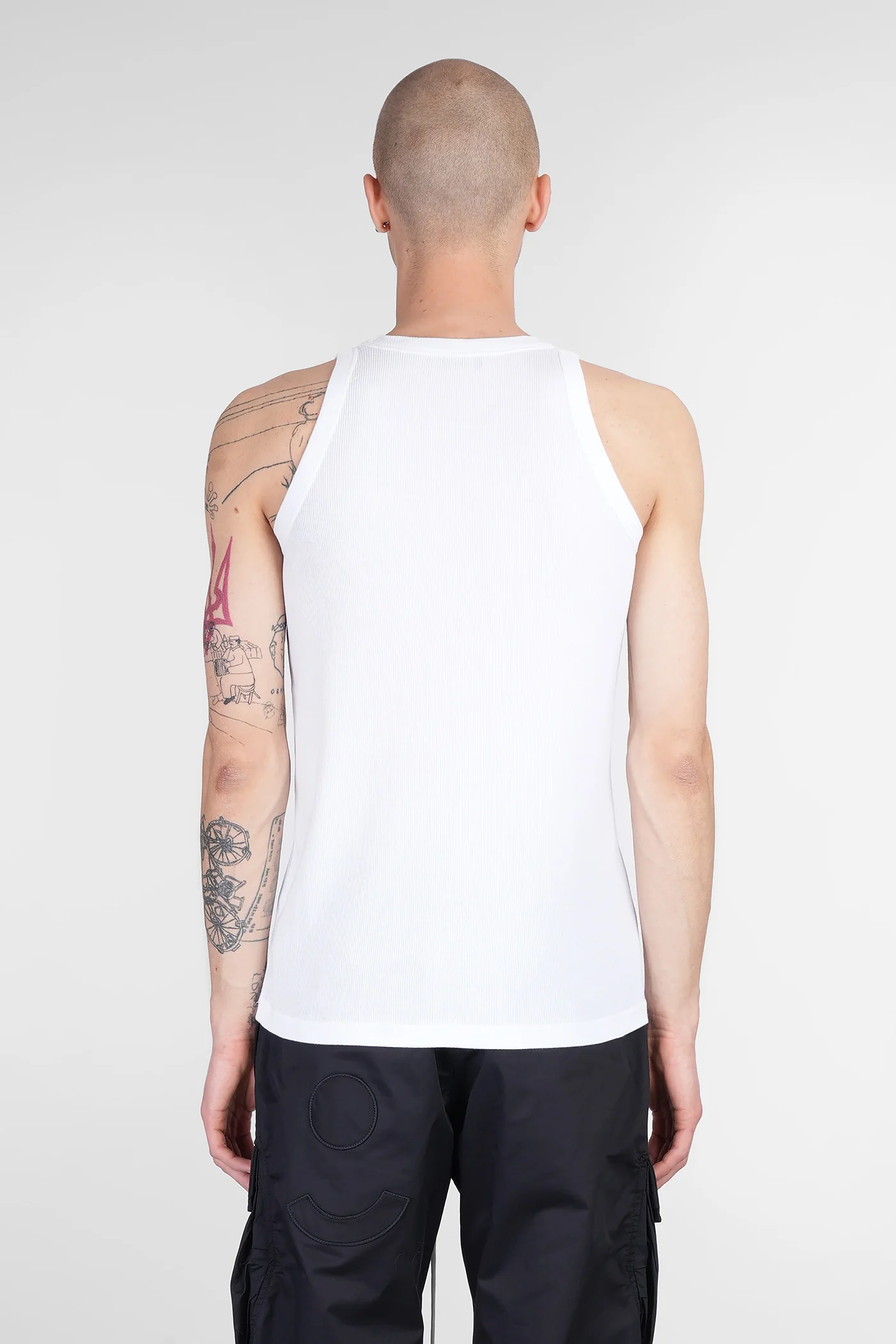 Team tank top tank Top in white cotton - Image 3
