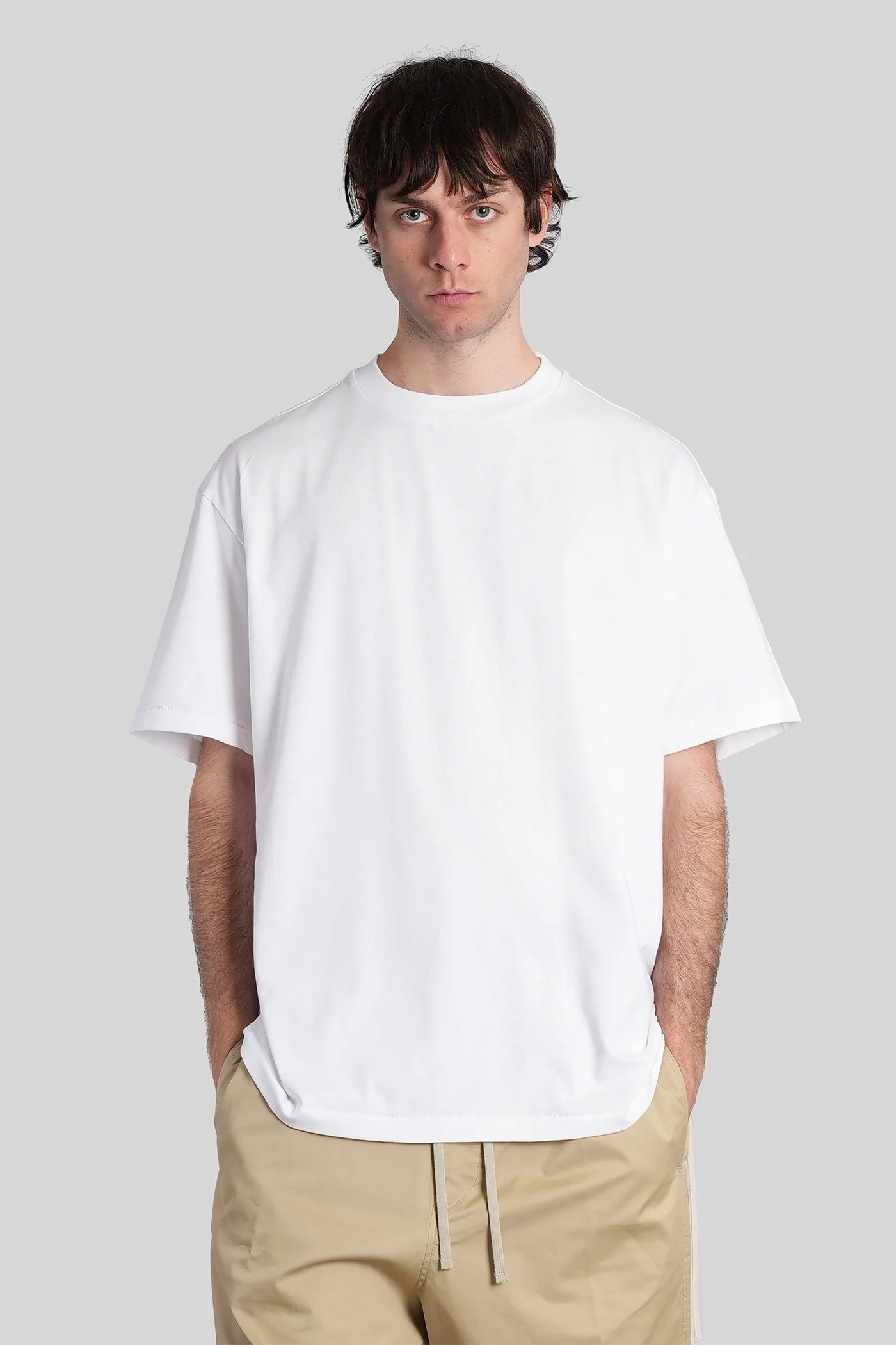 Tika T-Shirt in white cotton