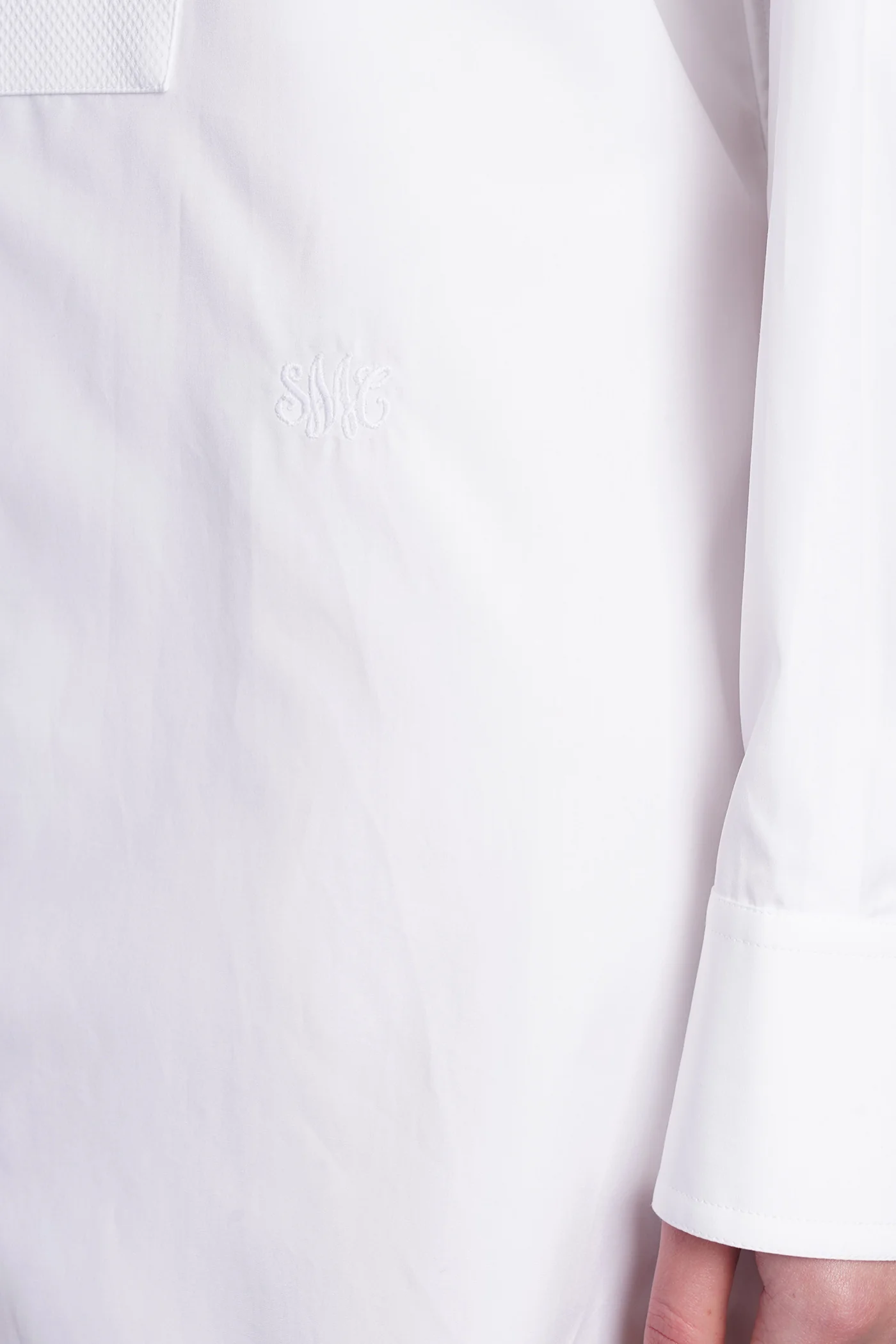 Dress woman  in white cotton - Image 5