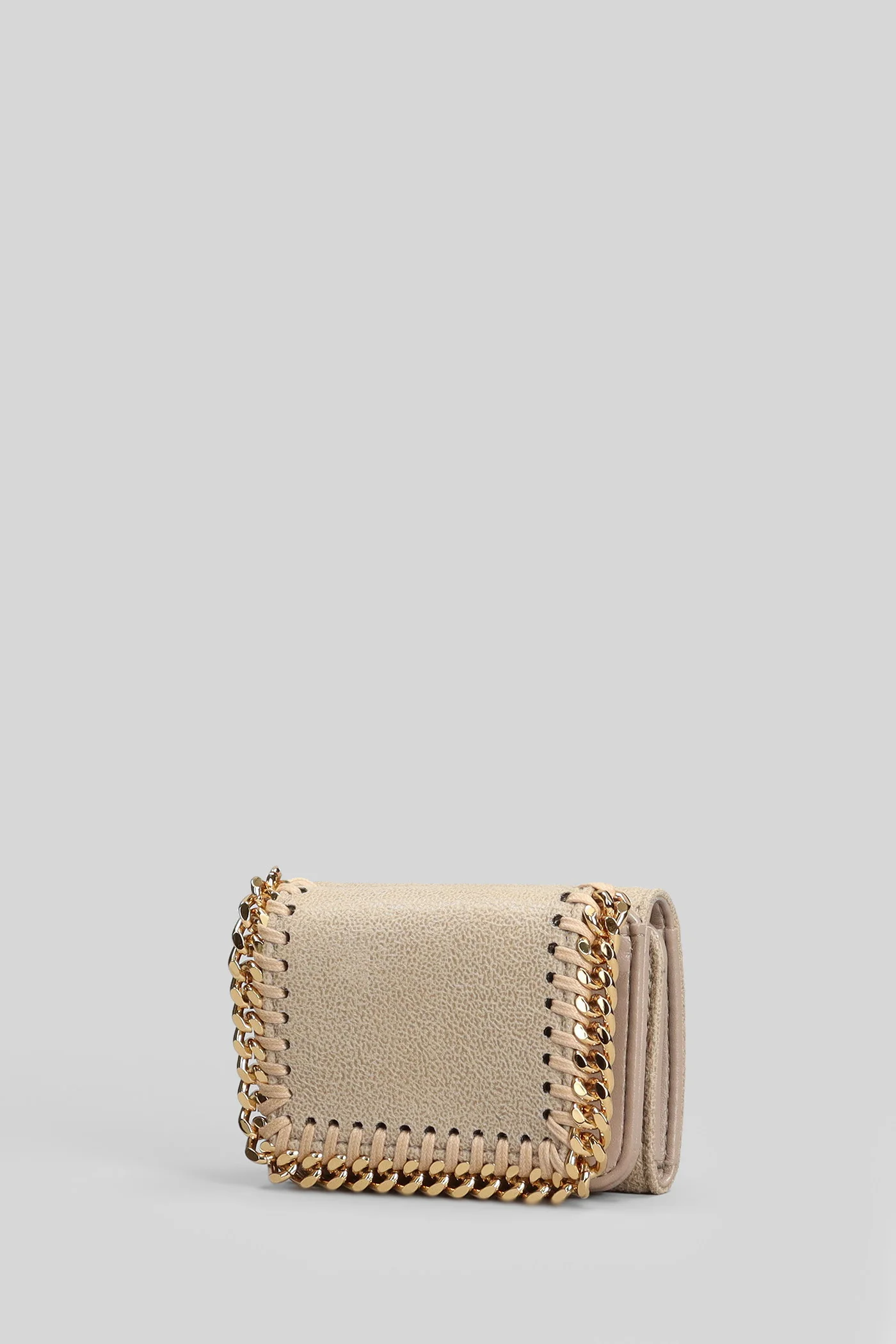 Falabella bifold Wallet in grey polyester - Image 2