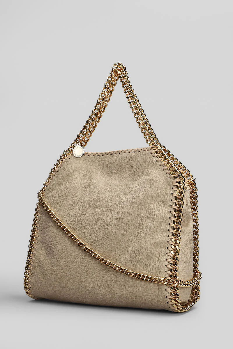 Falabella mini Shoulder bag in beige polyester - Image 2