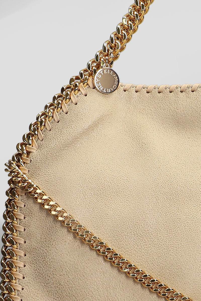 Falabella mini Shoulder bag in beige polyester - Image 4