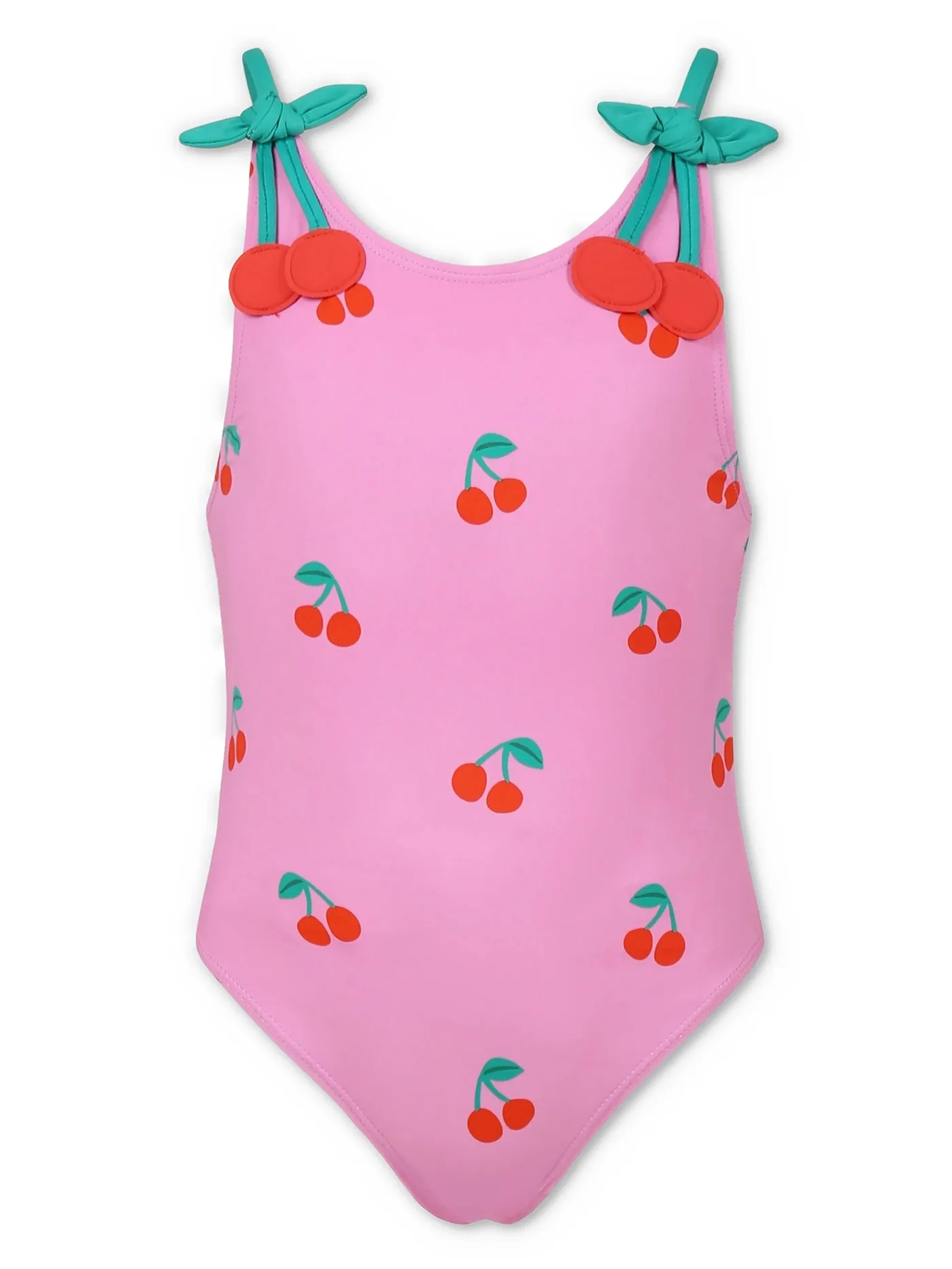 Beachwear in rose-pink polyamide