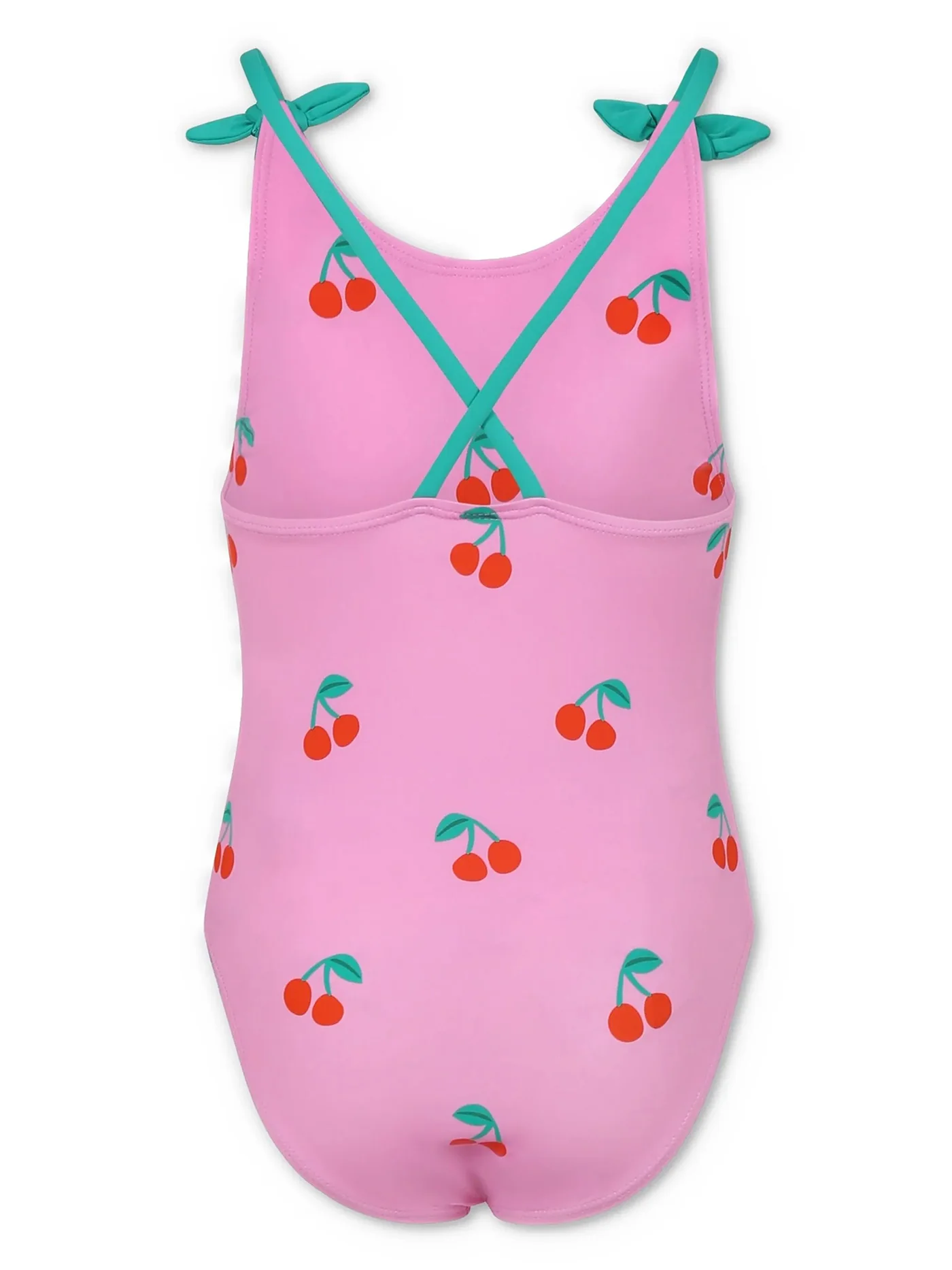 Beachwear in rose-pink polyamide - Image 2