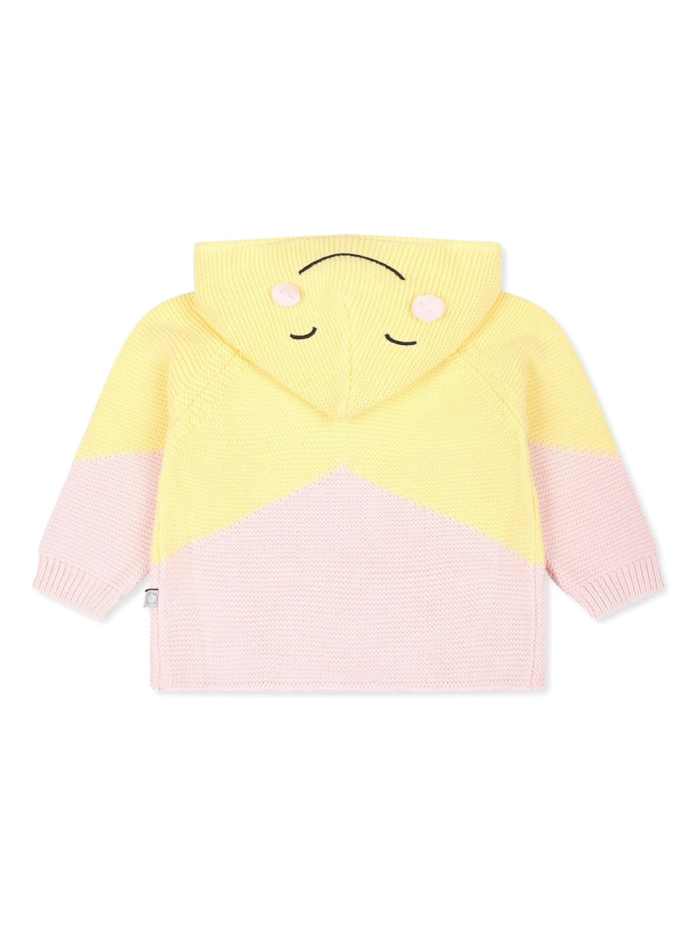 Cardigan in yellow cotton - Image 2