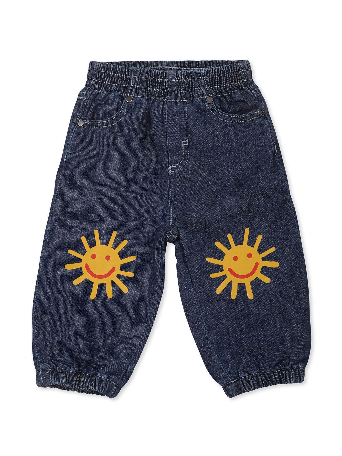 Jeans in blue cotton