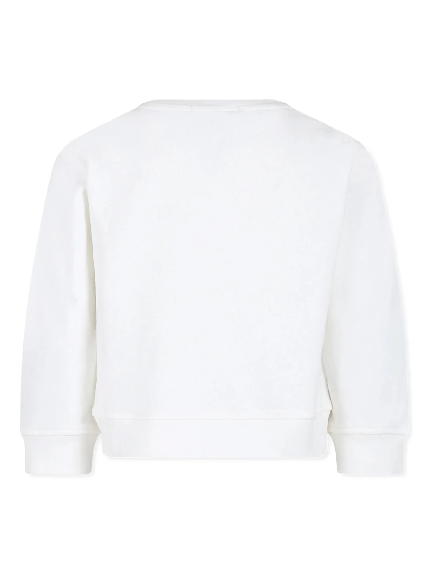 Sweatshirt in white cotton - Image 2