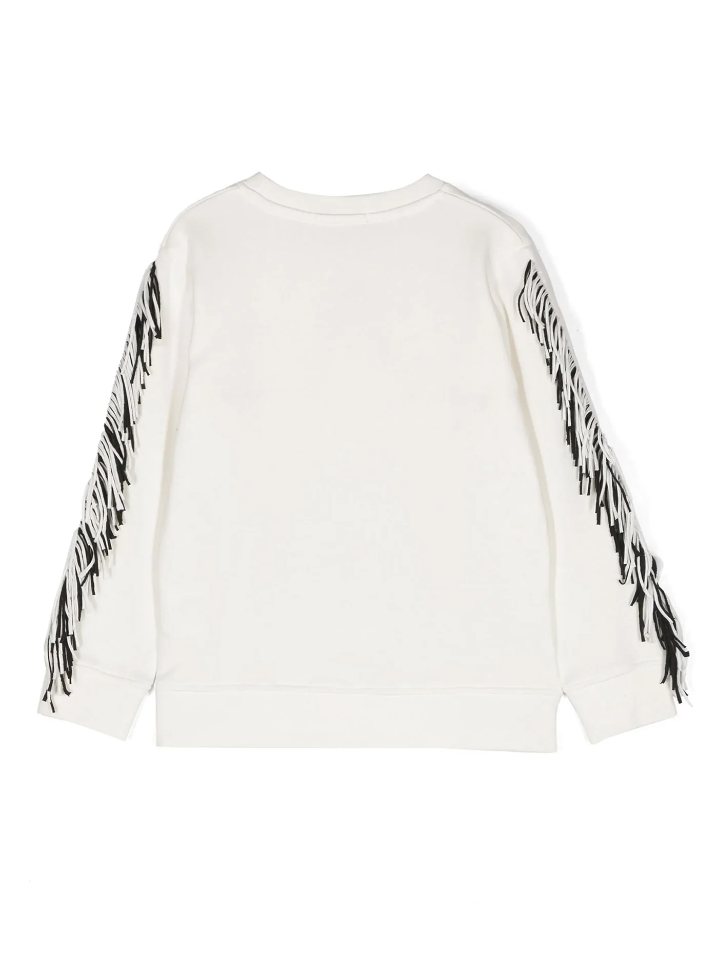 Sweatshirt in white cotton - Image 2