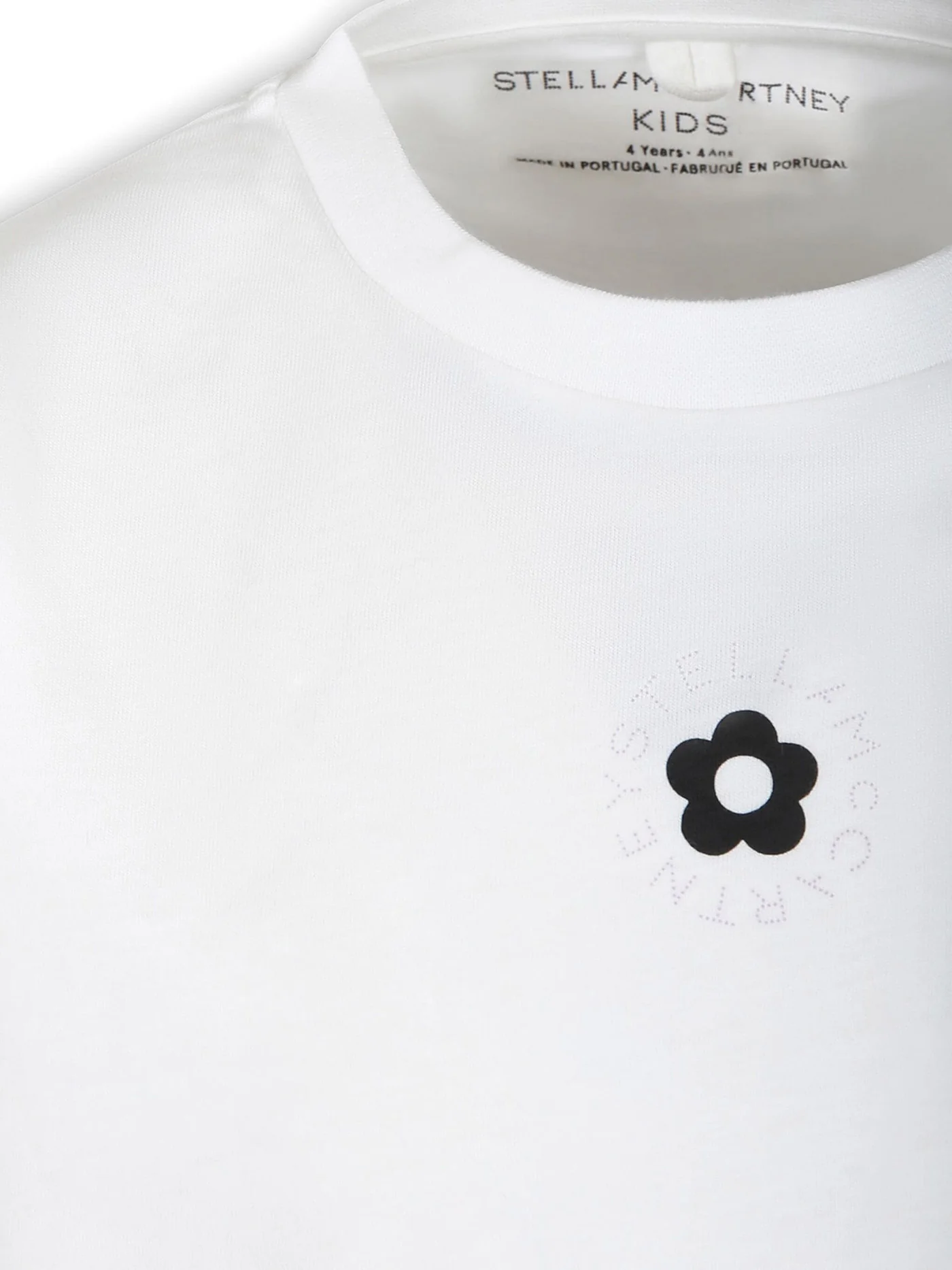 T-Shirt in white cotton - Image 3