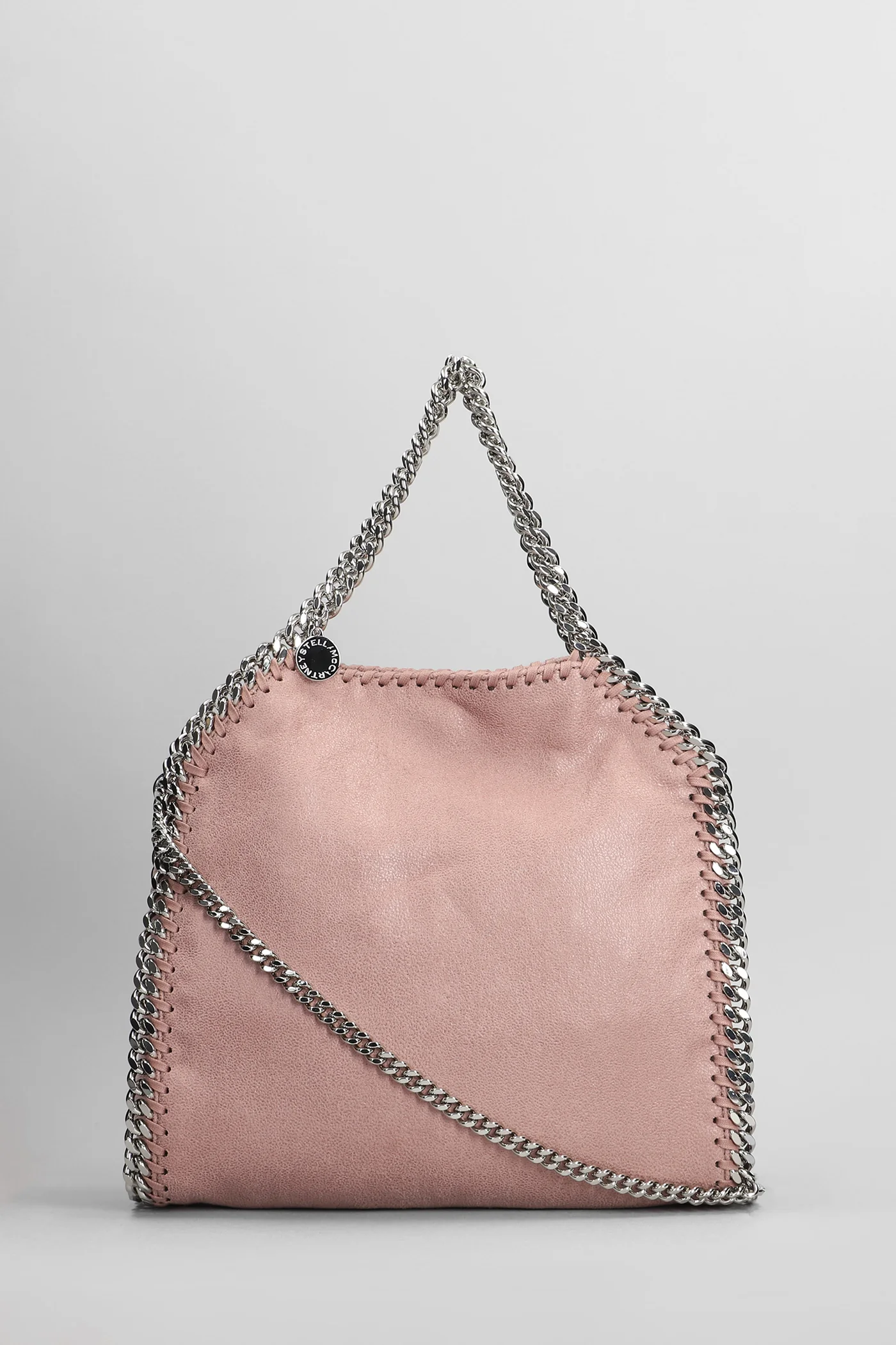 Mini falabella Tote in rose-pink polyester