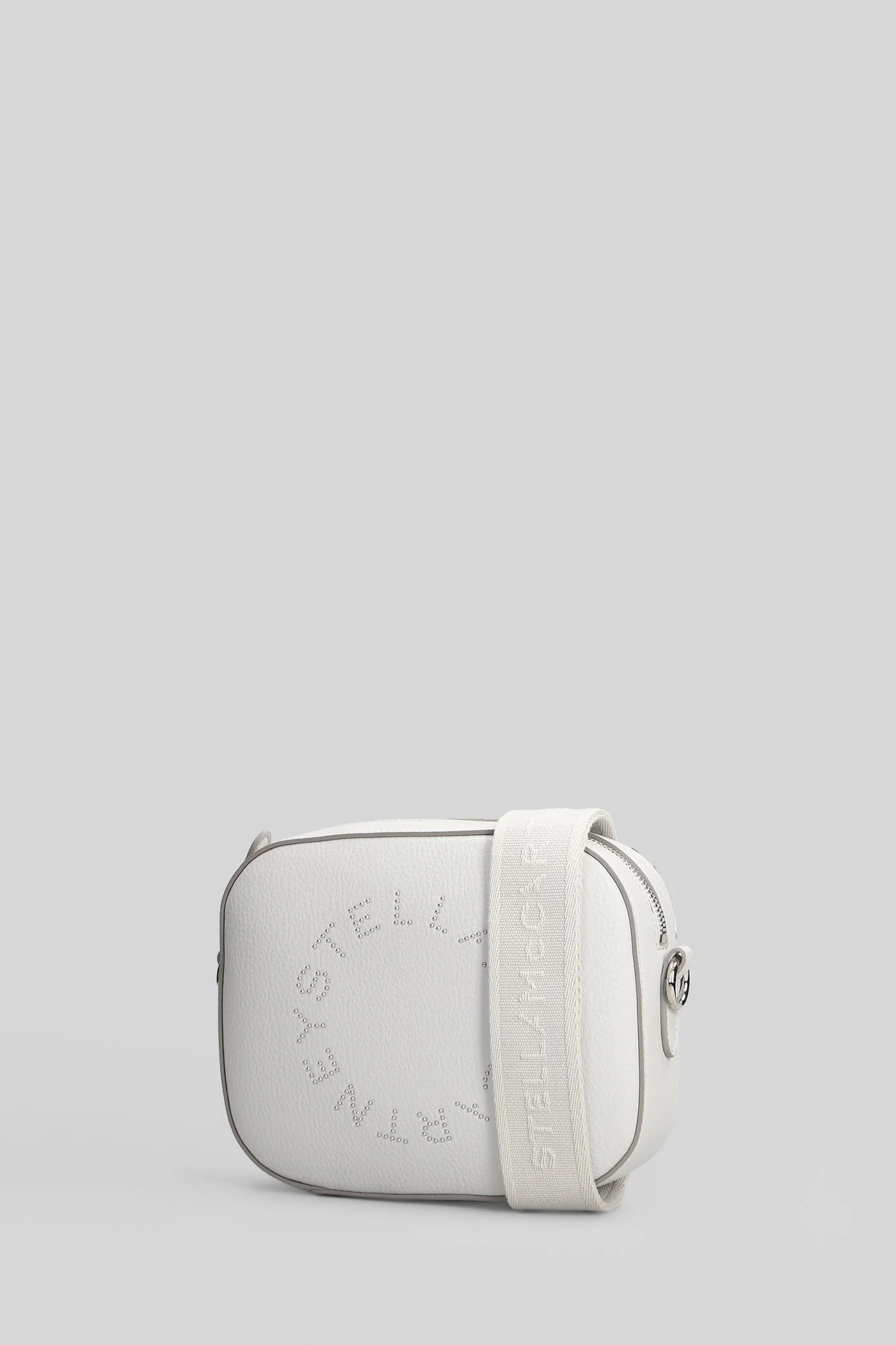 Shoulder bag in grey polyamide - Image 2