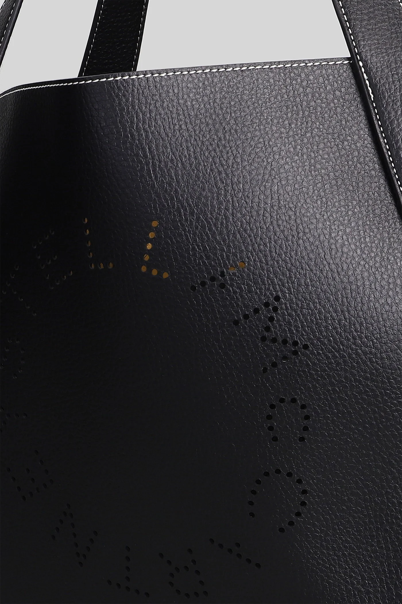 Tote in black polyester - Image 4