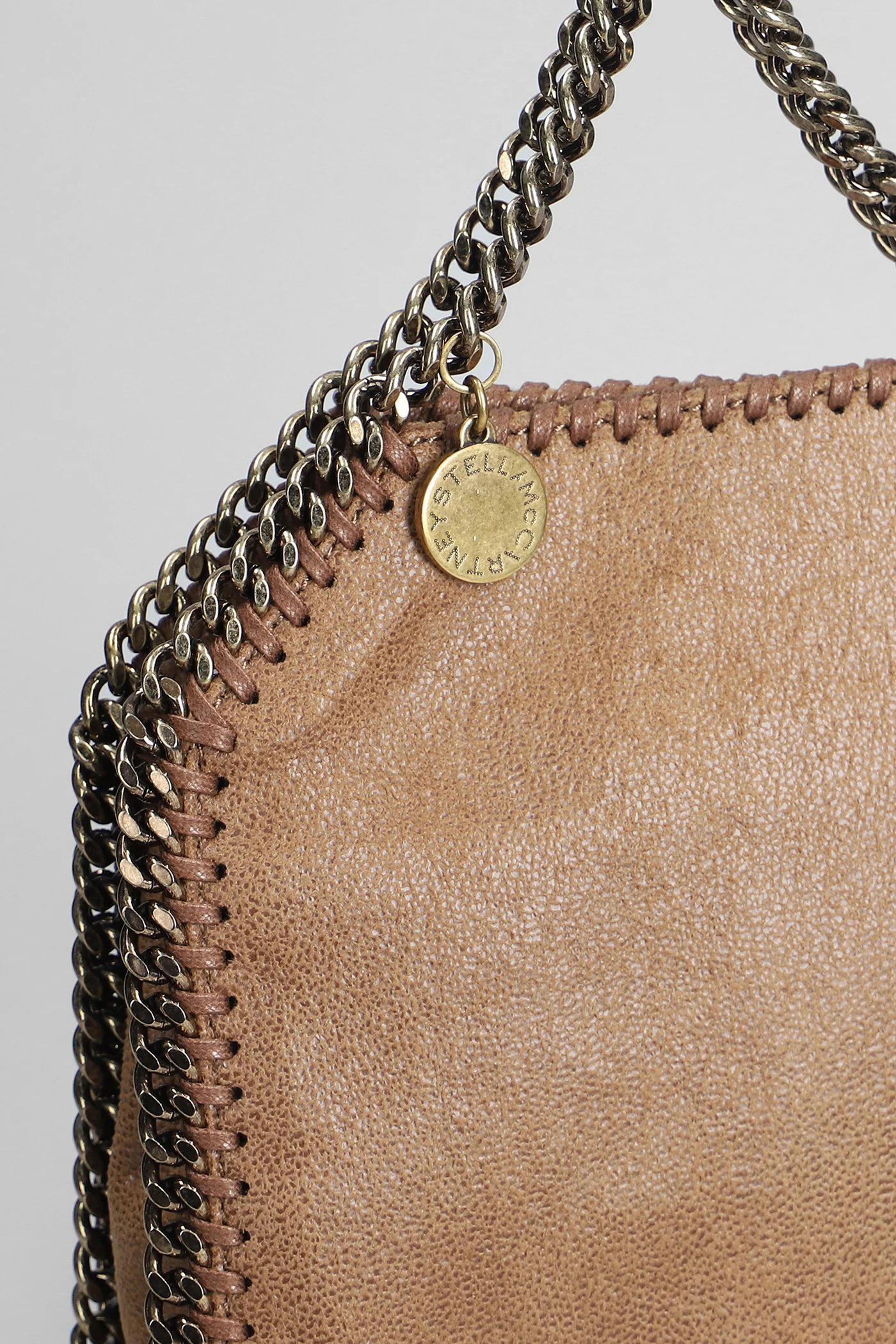 Tote in brown polyester - Image 4