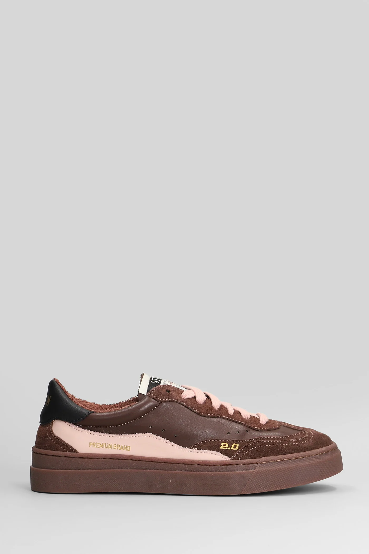 Venus Sneakers in brown leather
