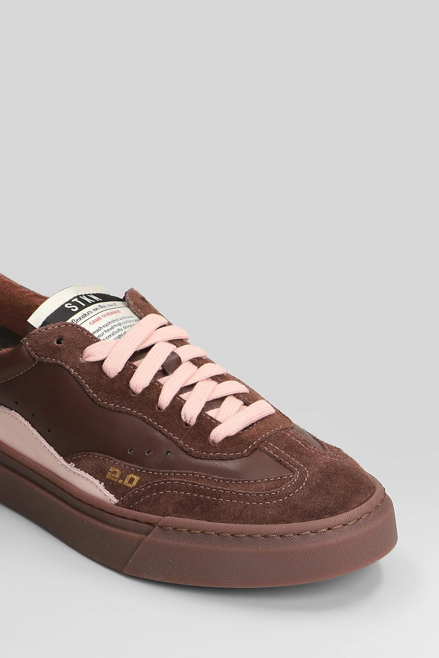 Venus Sneakers in brown leather - Image 5