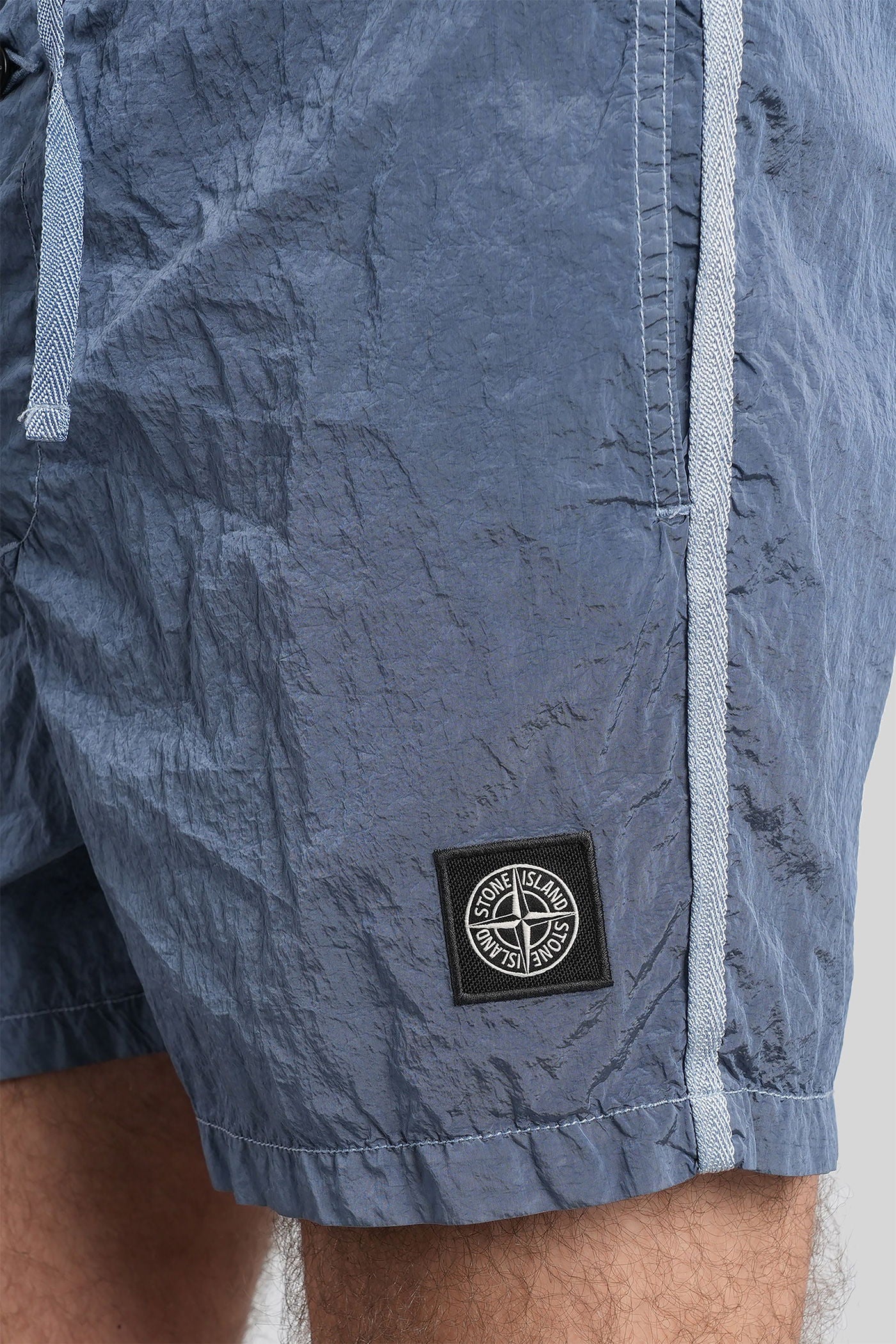 Beachwear in cyan polyamide - Image 5