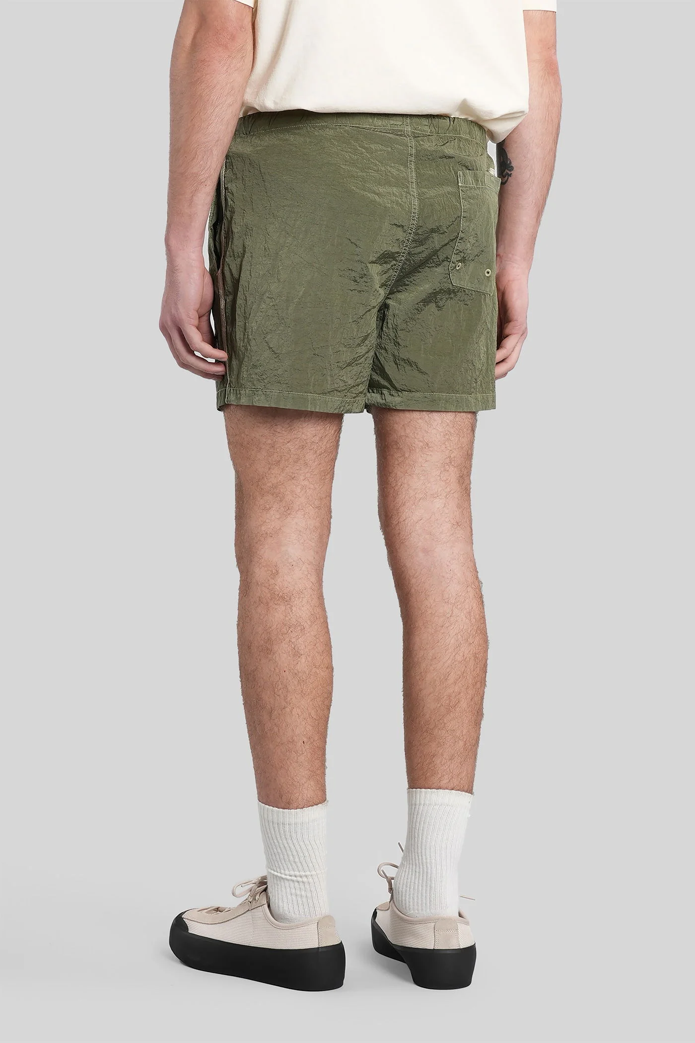 Beachwear in green polyamide - Image 3
