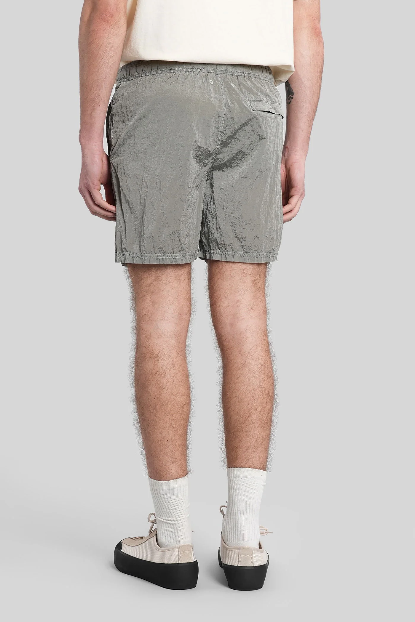 Beachwear in grey polyamide - Image 3