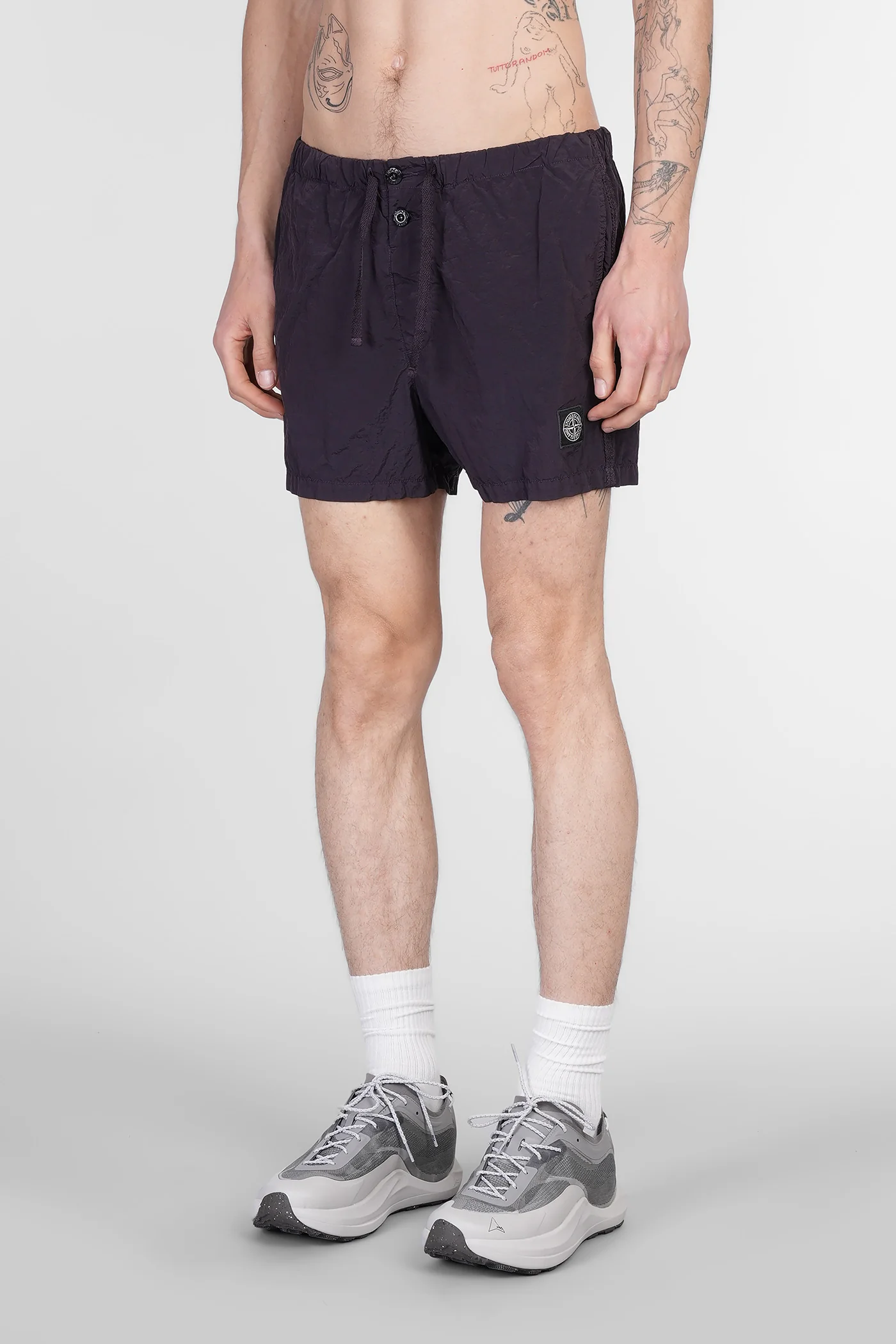 Beachwear in Viola polyamide - Image 4