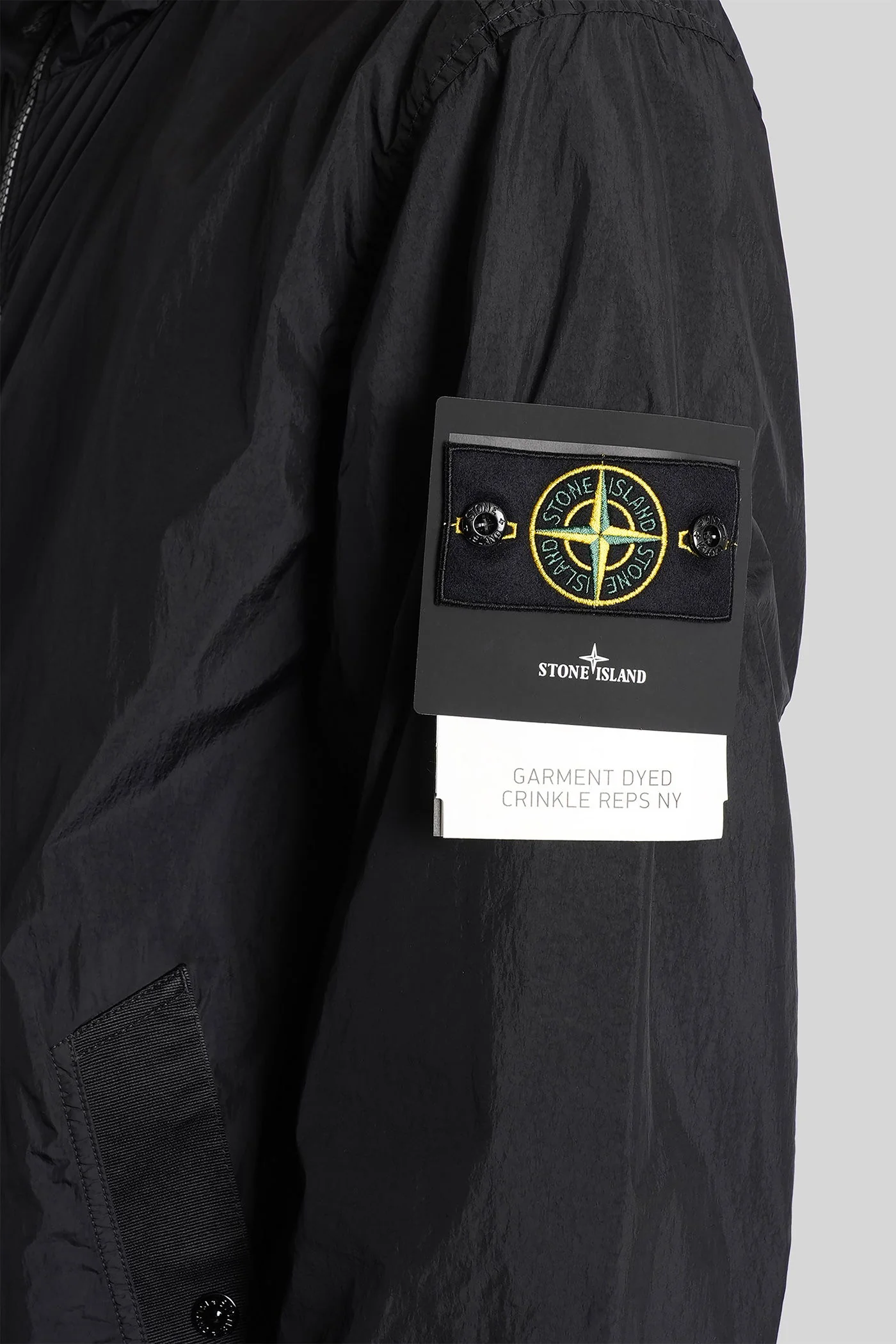 Casual jacket in black polyamide - Image 5