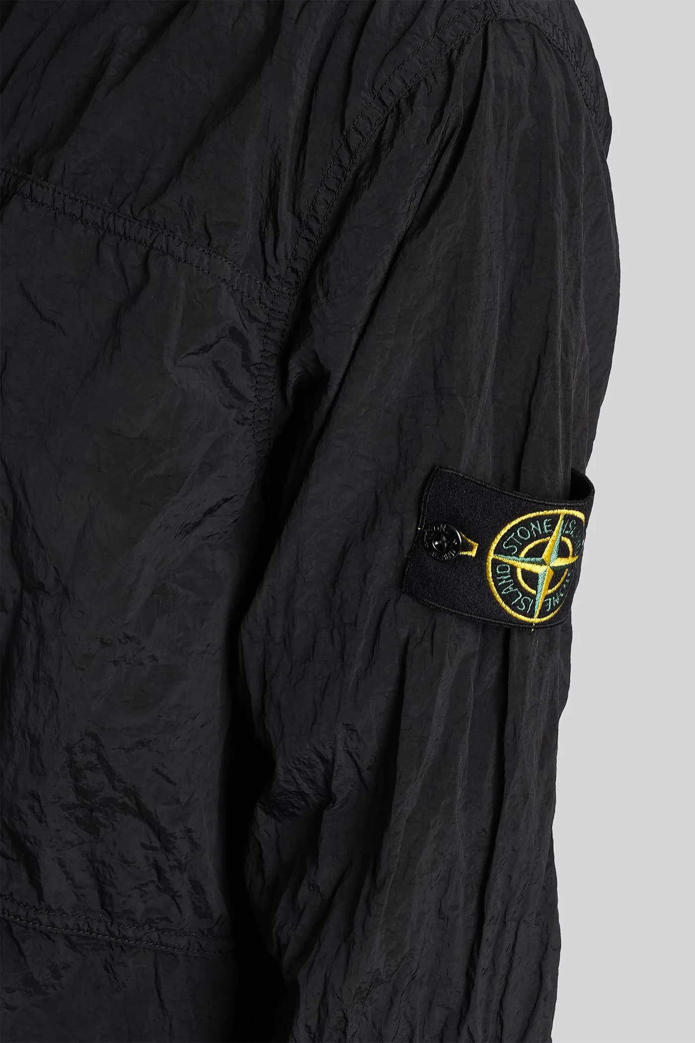 Casual jacket in black polyamide - Image 5