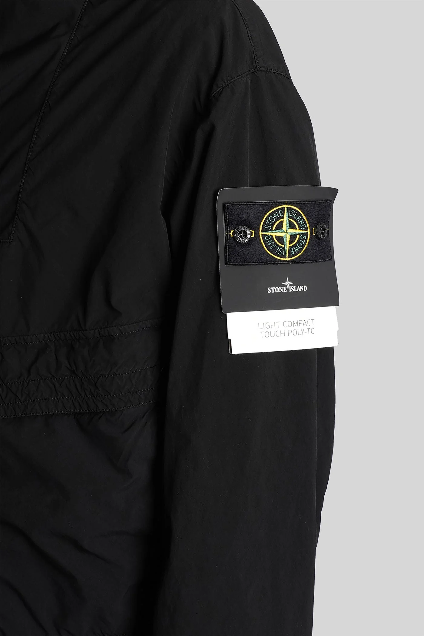 Casual jacket in black polyester - Image 5
