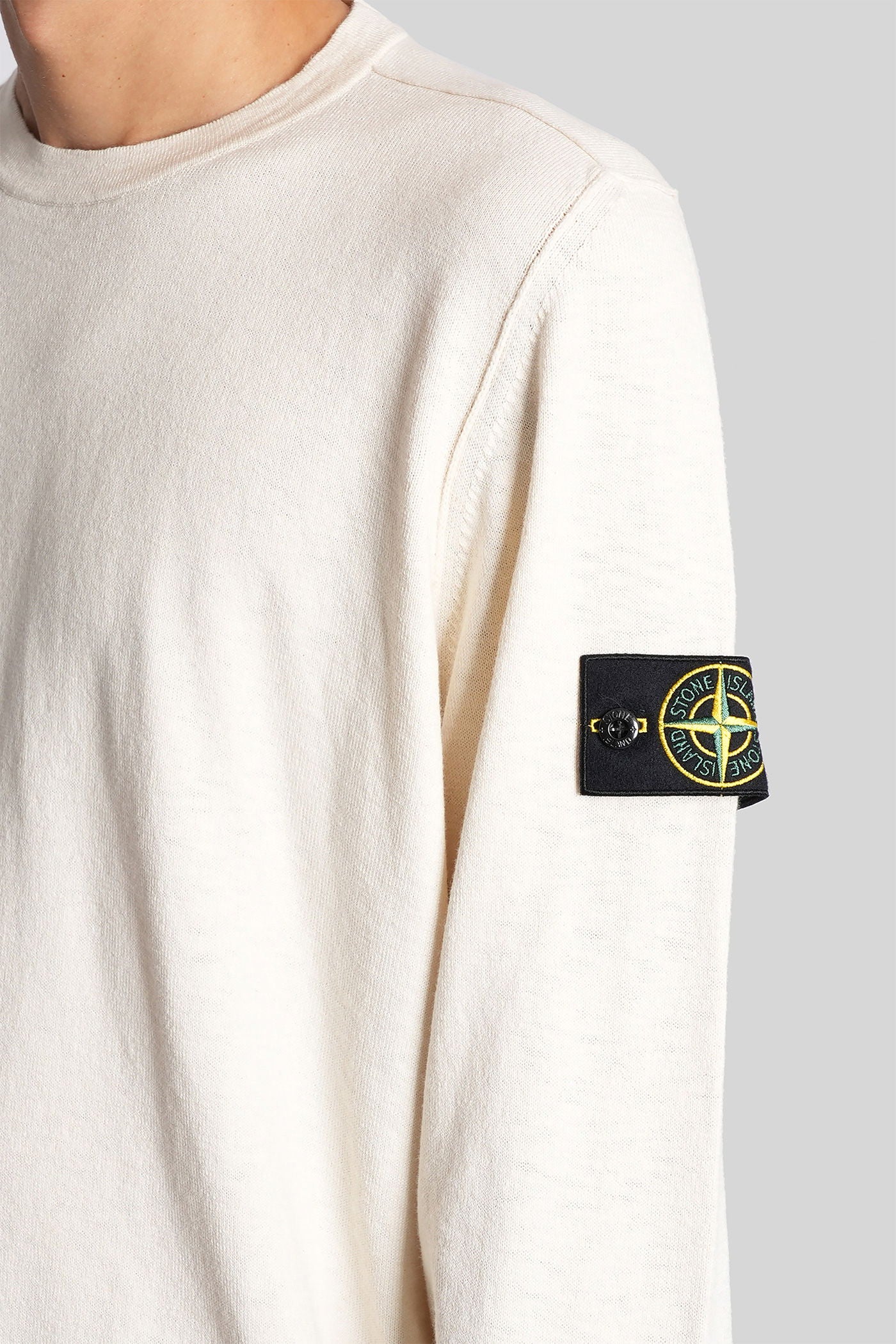 Knitwear in beige cotton - Image 10