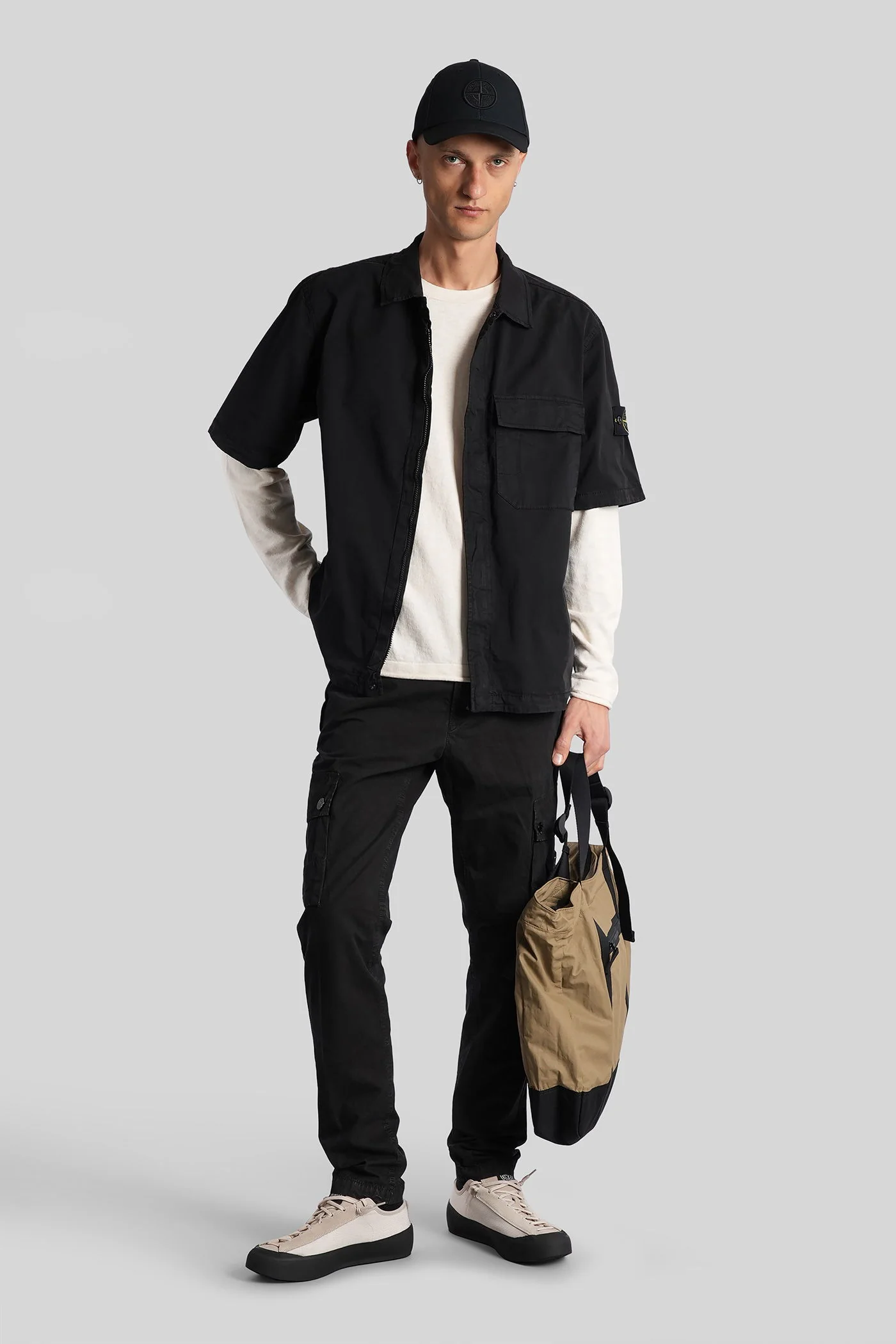 Knitwear in beige cotton - Image 12