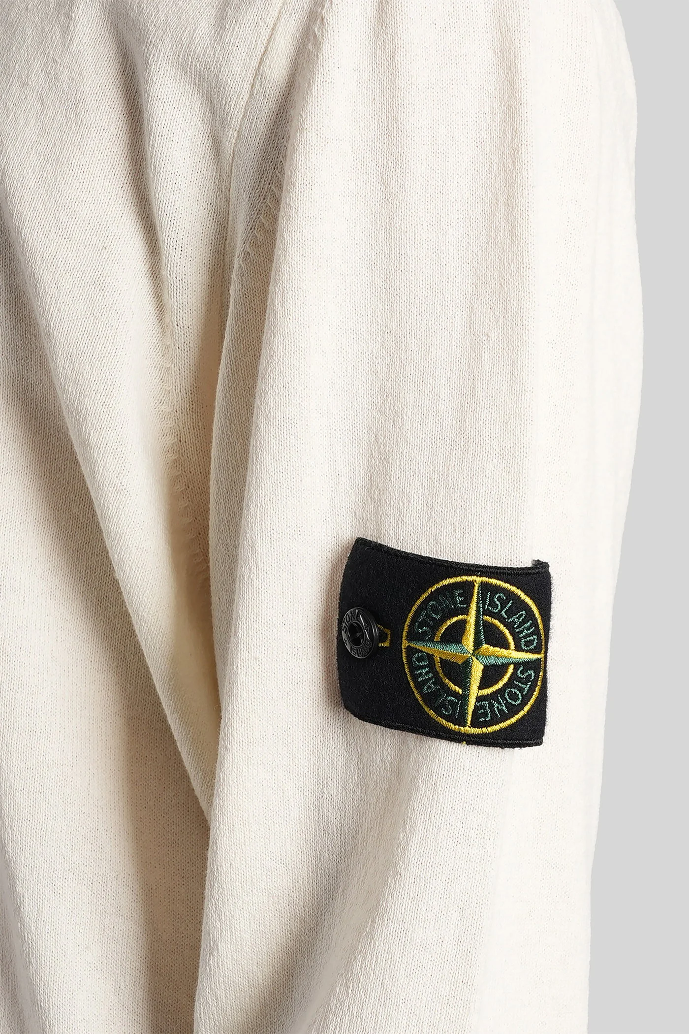 Knitwear in beige cotton - Image 5