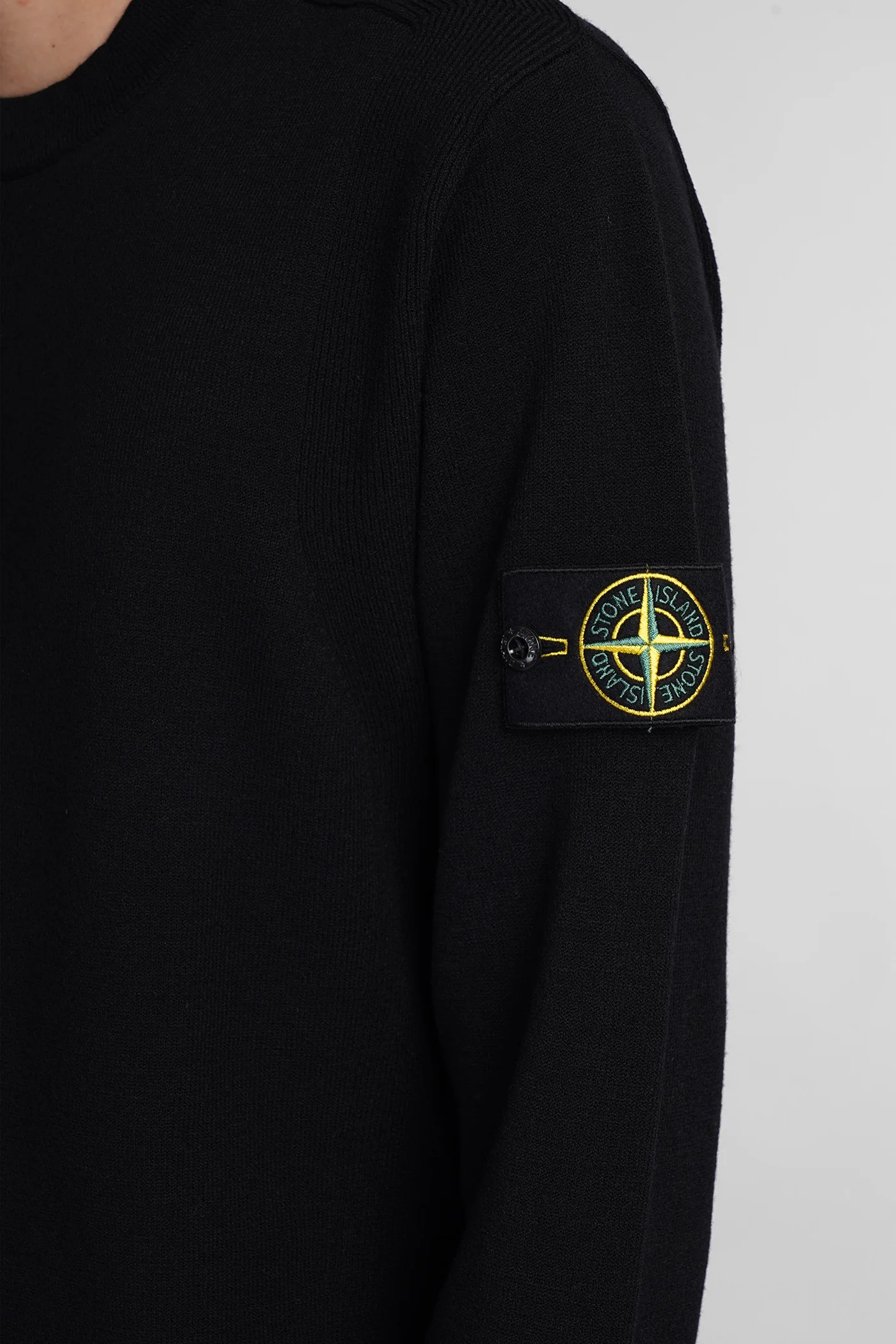 Knitwear in black wool - Image 5