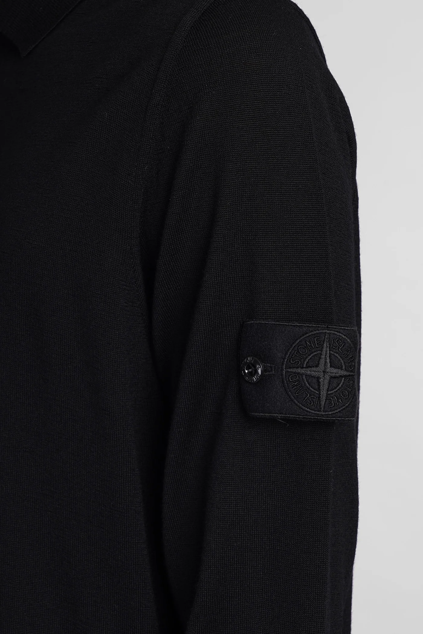 Knitwear in black wool - Image 5