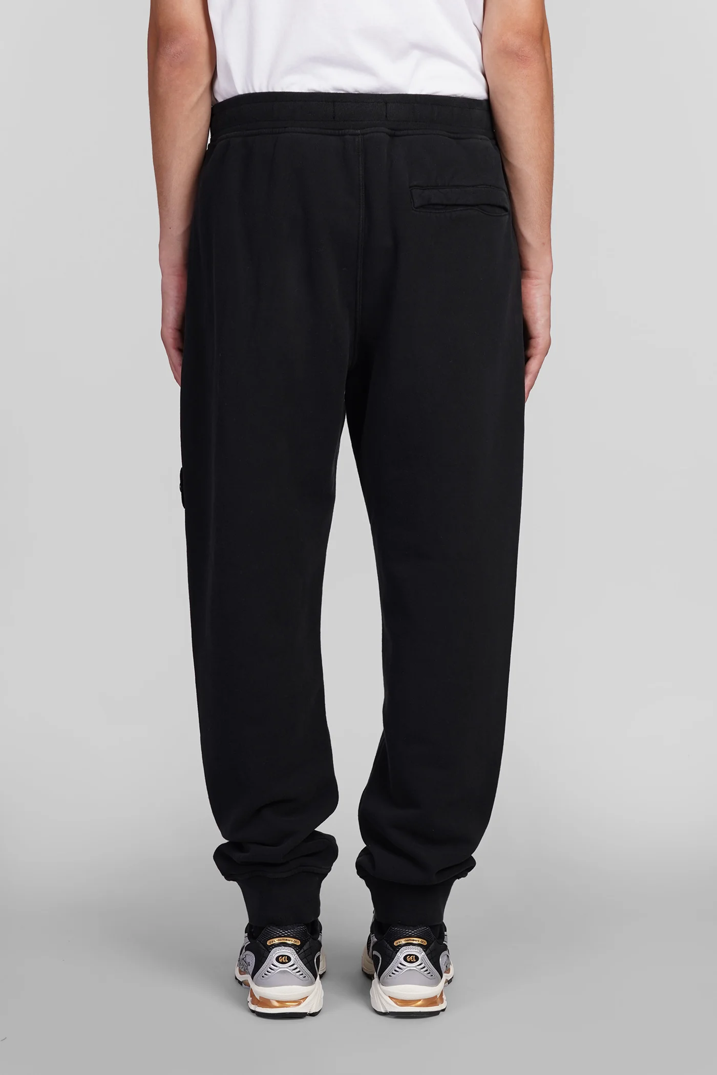 Pants in black cotton - Image 3