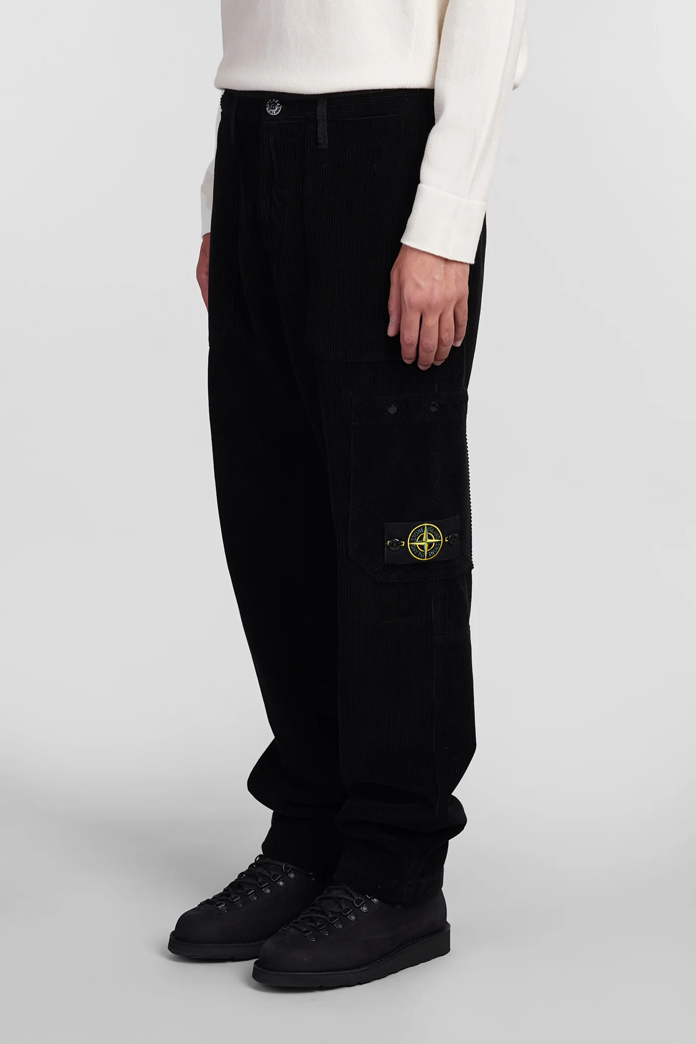 Pants in black cotton - Image 4