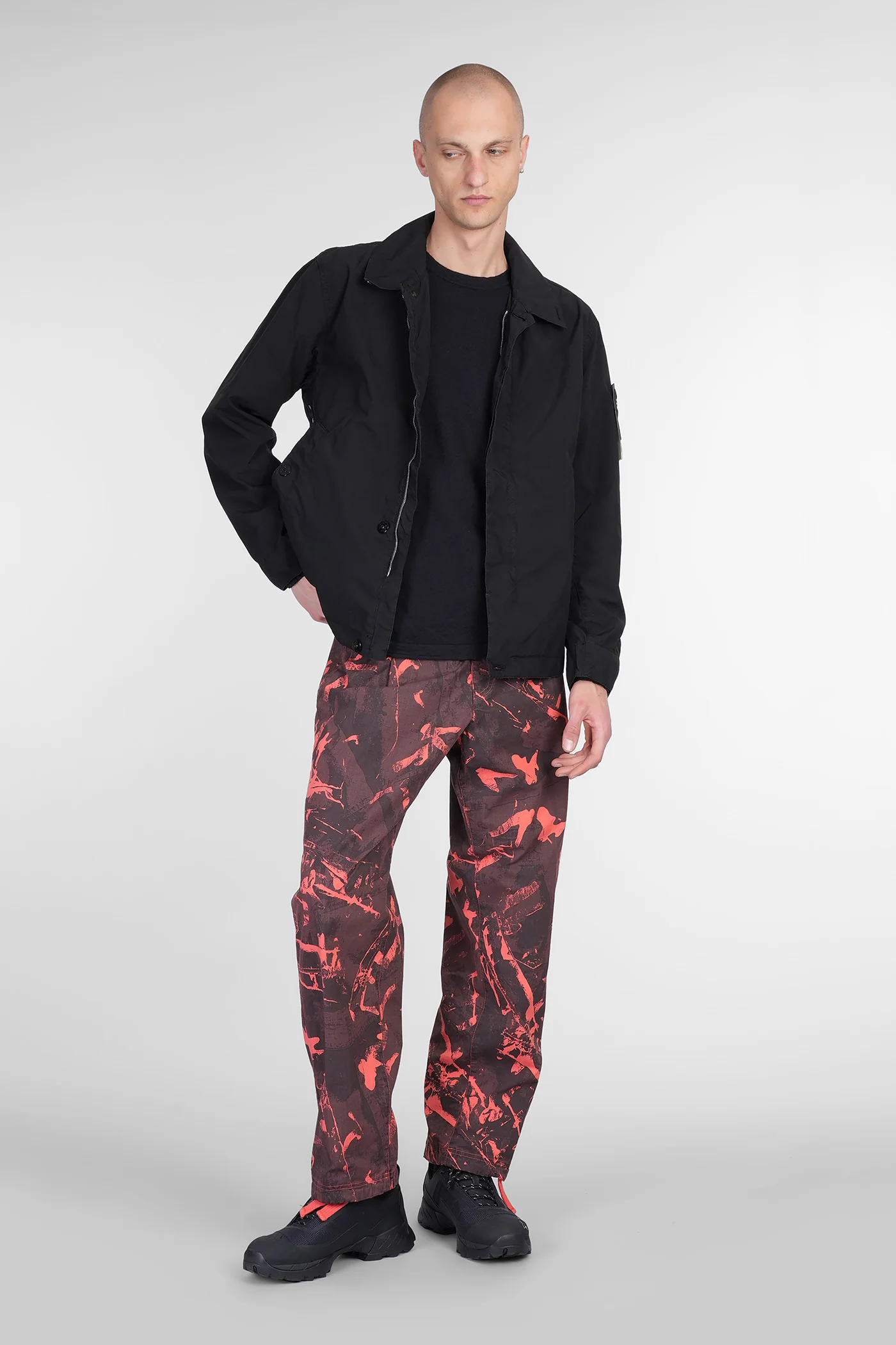 Pants in black cotton - Image 2