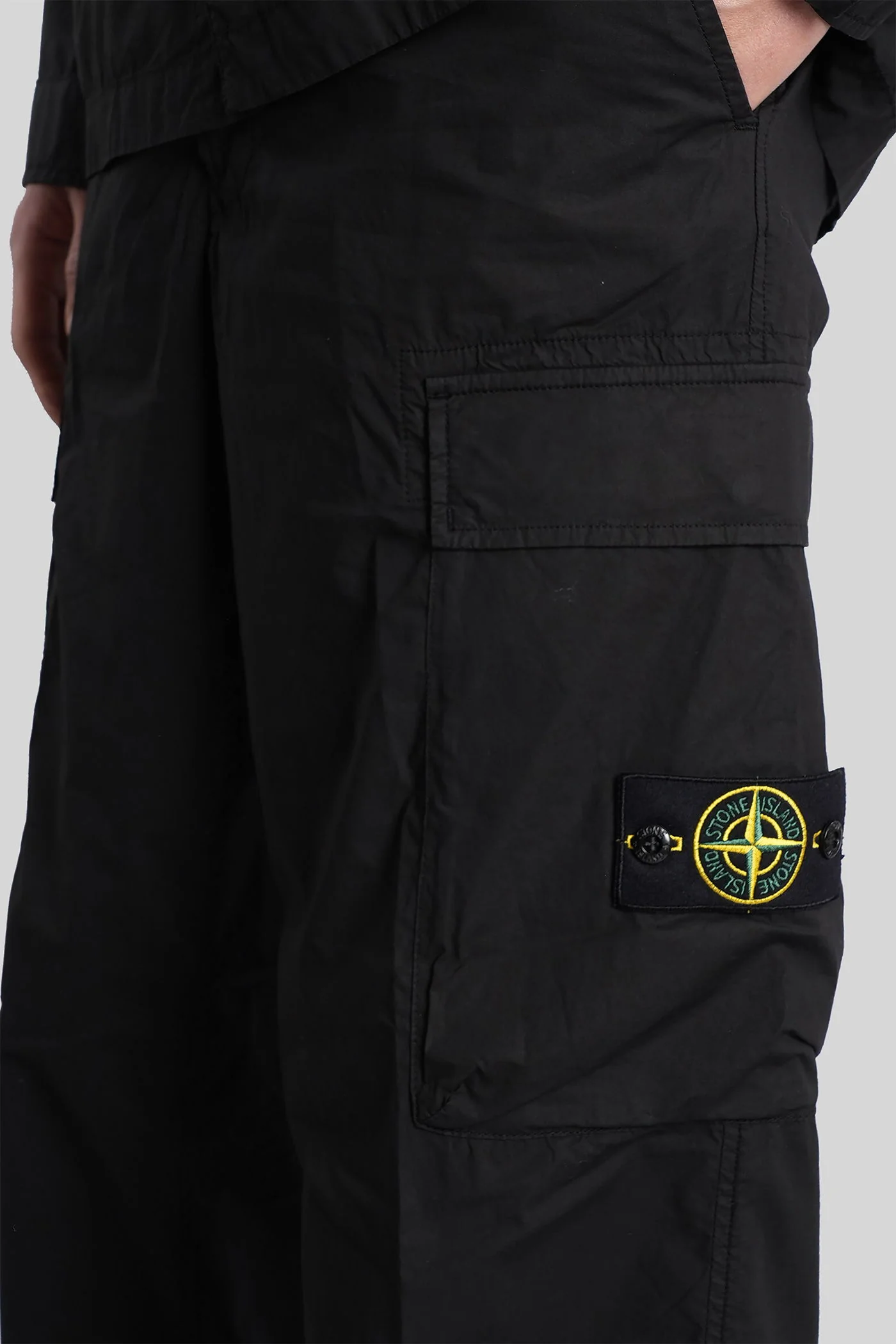 Pants in black cotton - Image 10