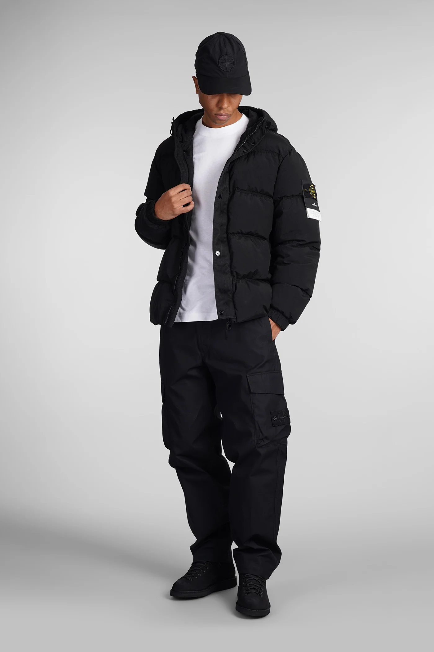 puffer in black polyamide - Image 2