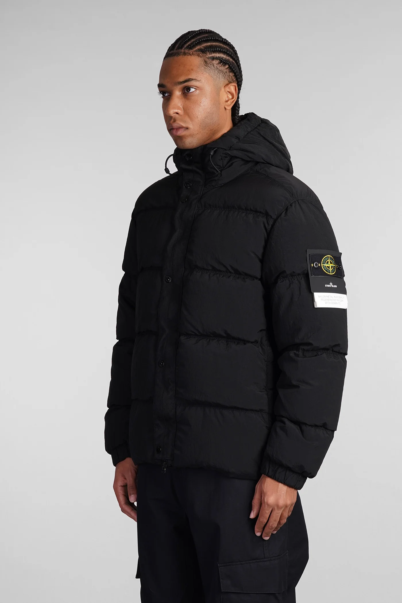 puffer in black polyamide - Image 4