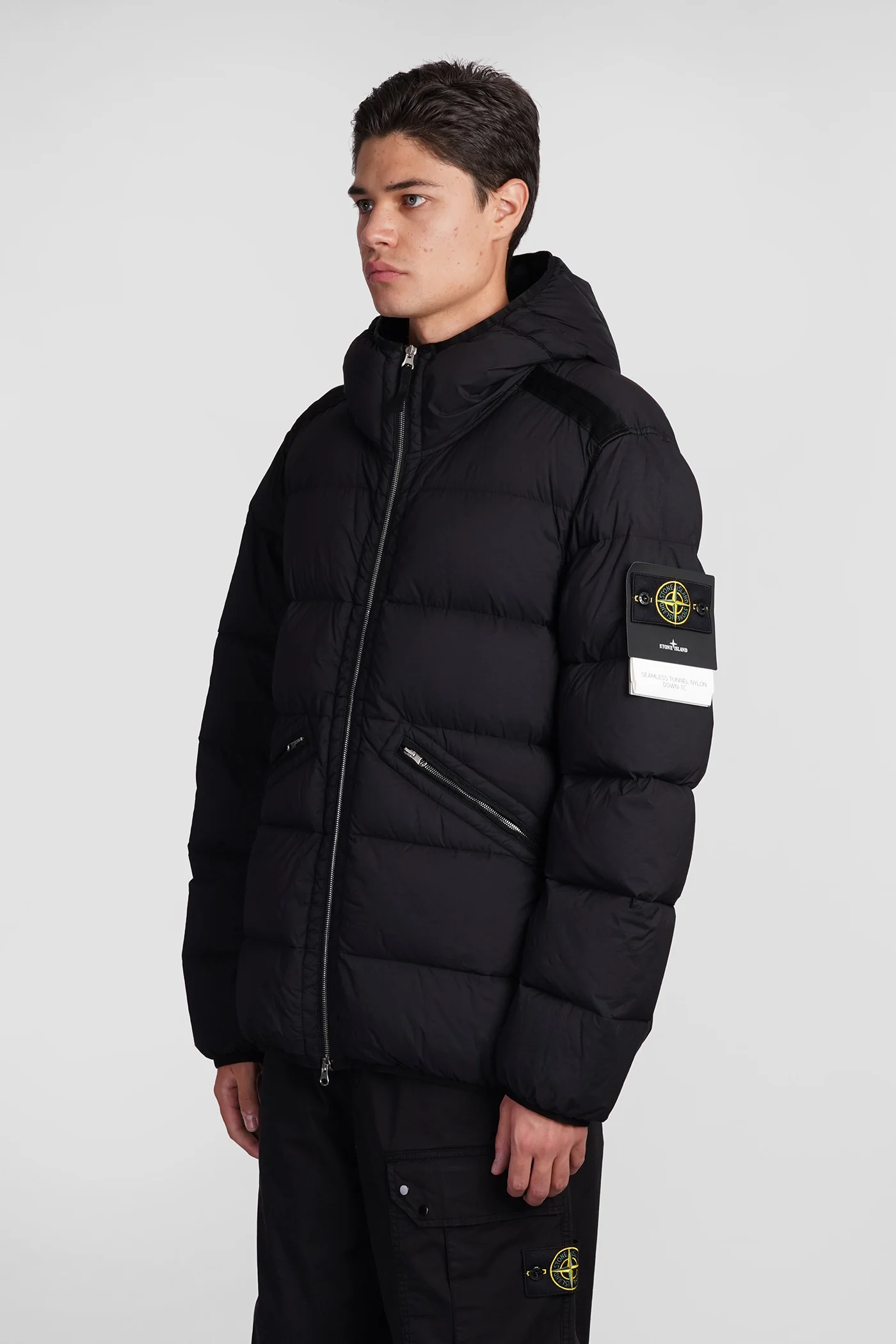puffer in black polyamide - Image 4