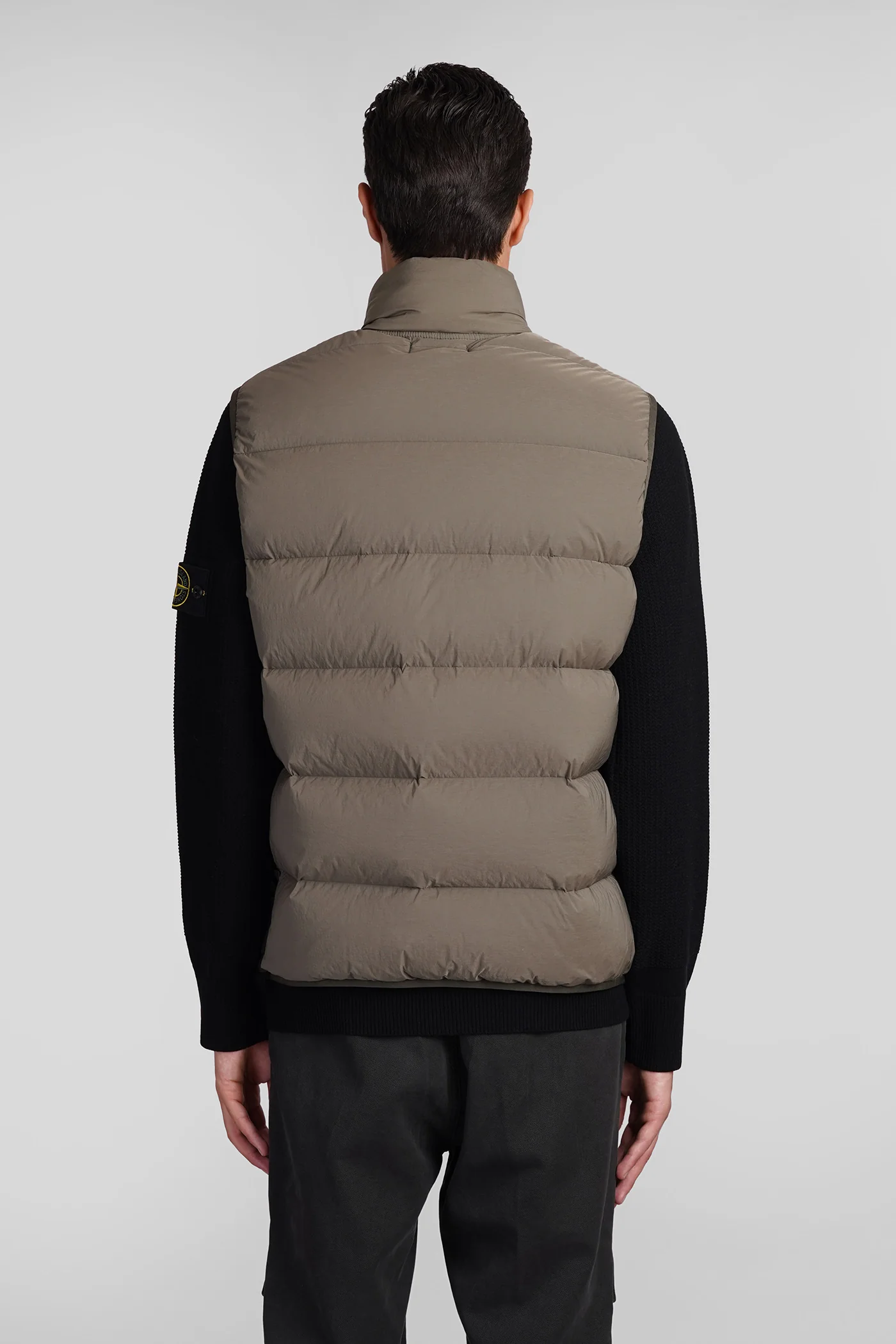 puffer in brown polyamide - Image 3