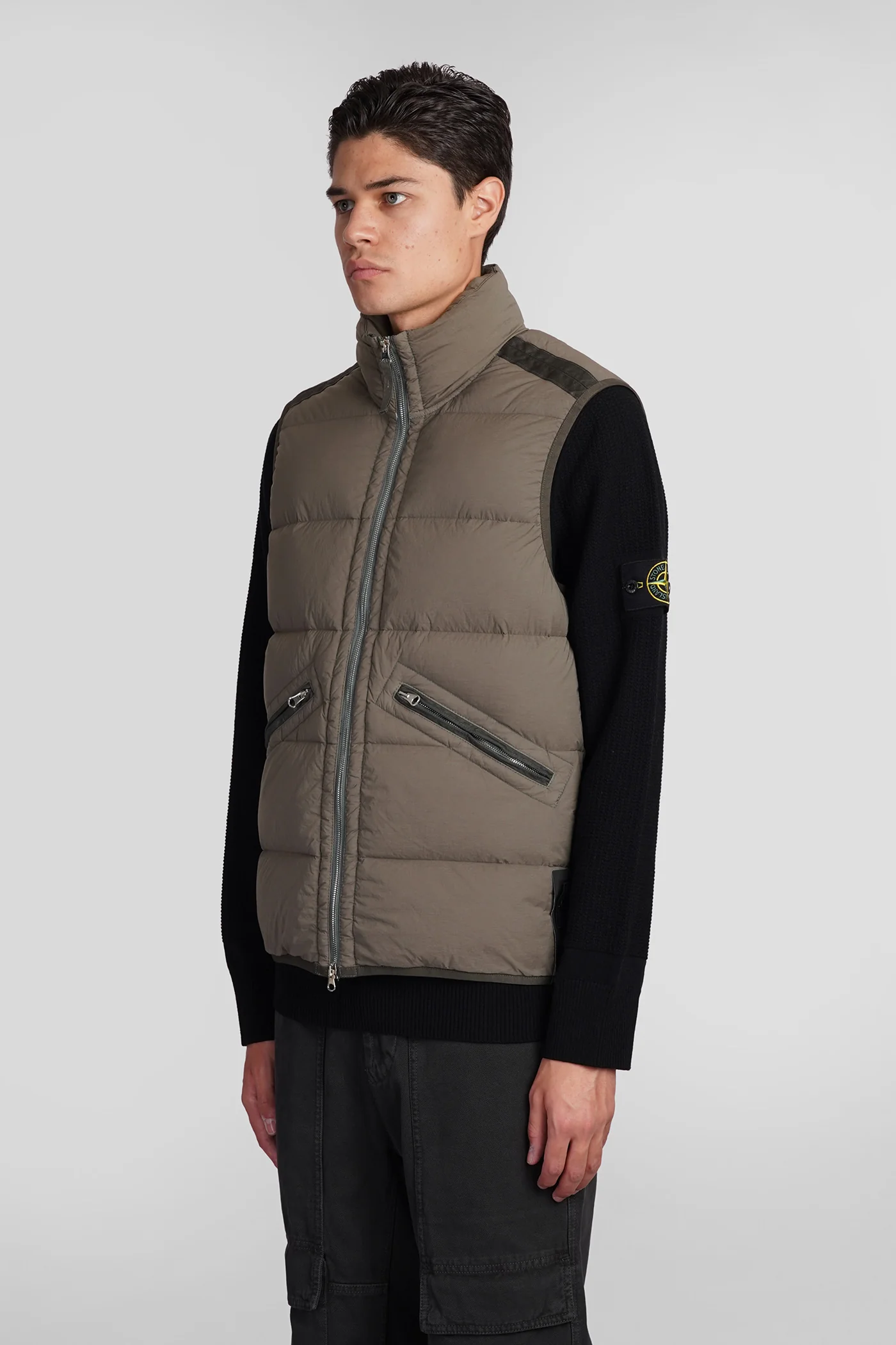 puffer in brown polyamide - Image 4