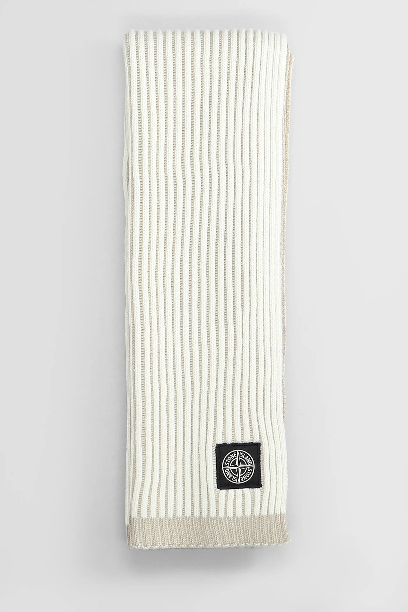 Scarve in beige wool